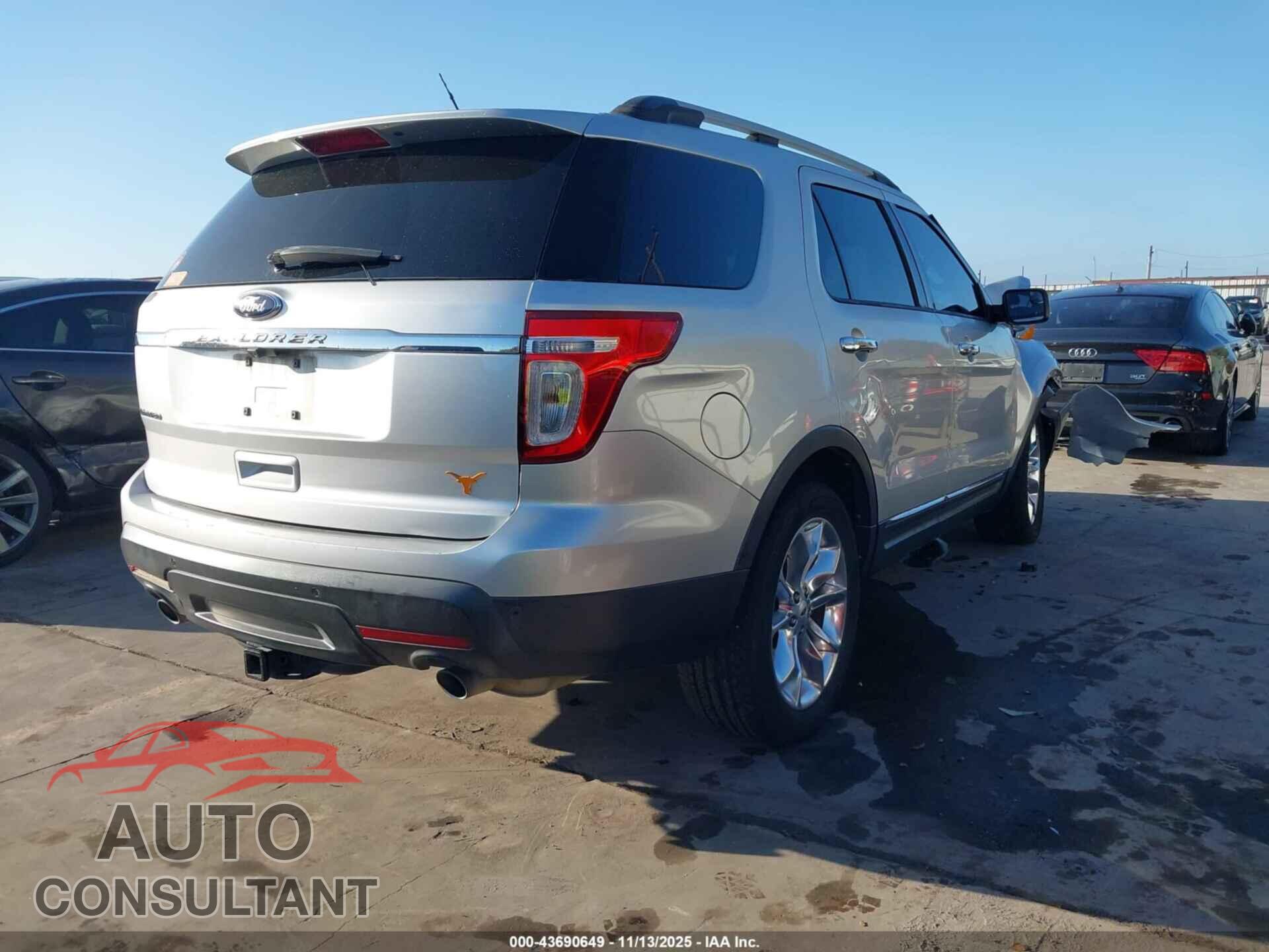 FORD EXPLORER 2012 - 1FMHK7F82CGB01289