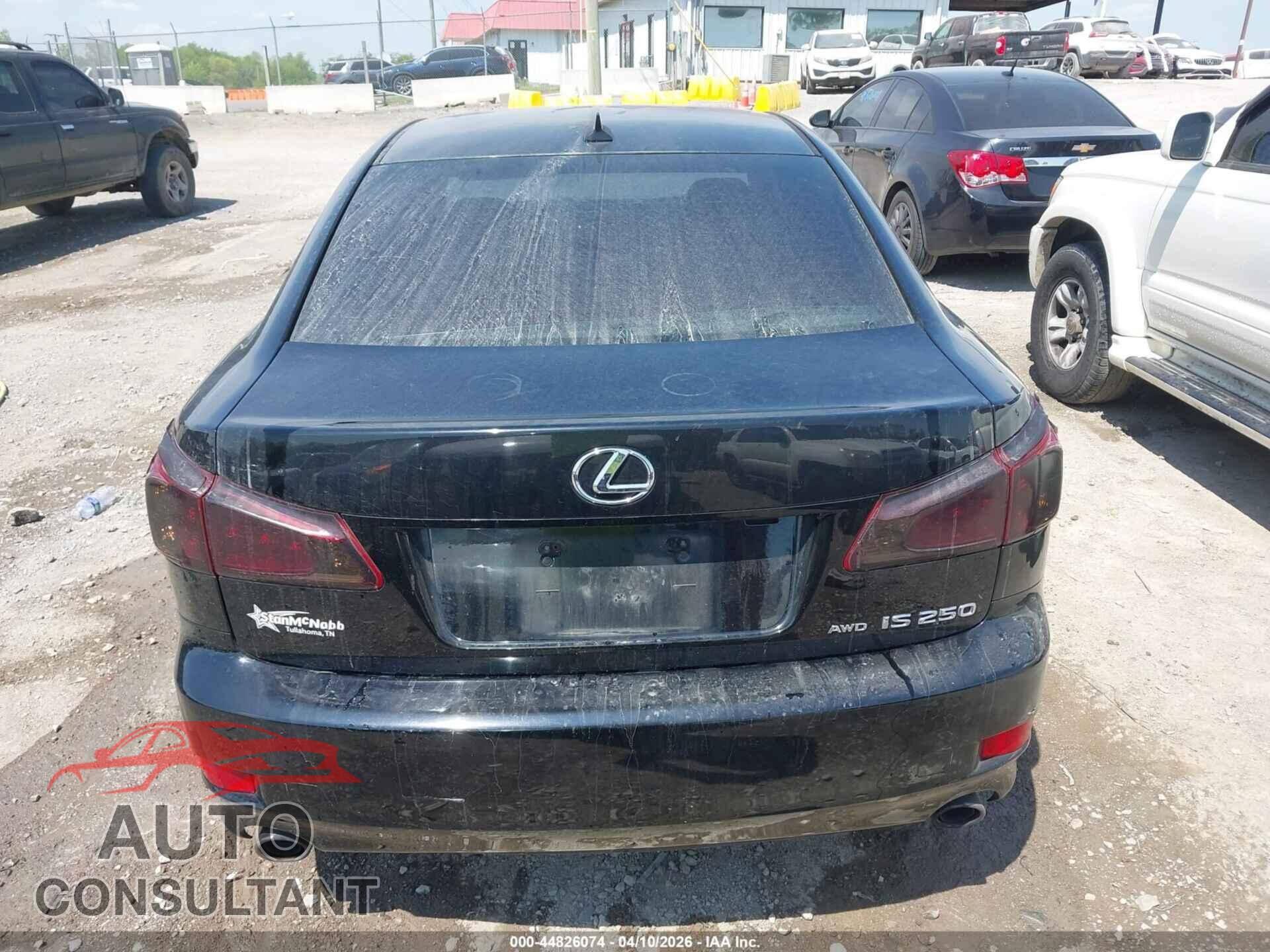 LEXUS IS 250 2012 - JTHCF5C24C5057281