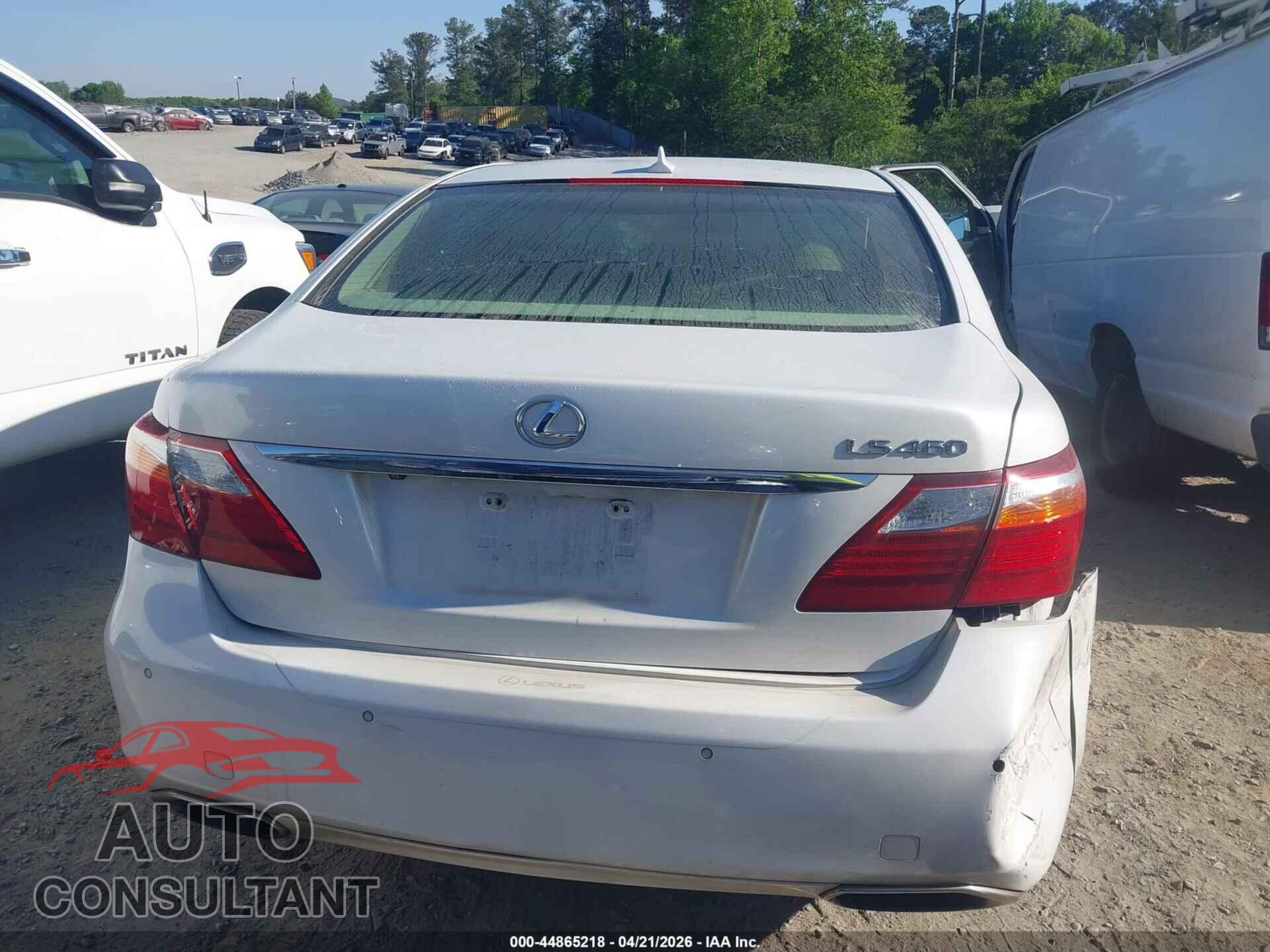 LEXUS LS 460 2012 - JTHBL5EF1C5110197