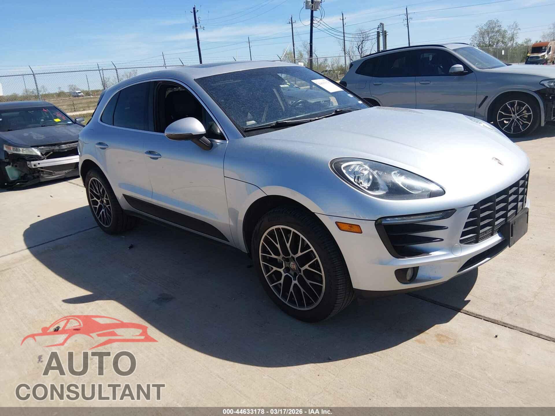 PORSCHE MACAN 2016 - WP1AB2A5XGLB50502
