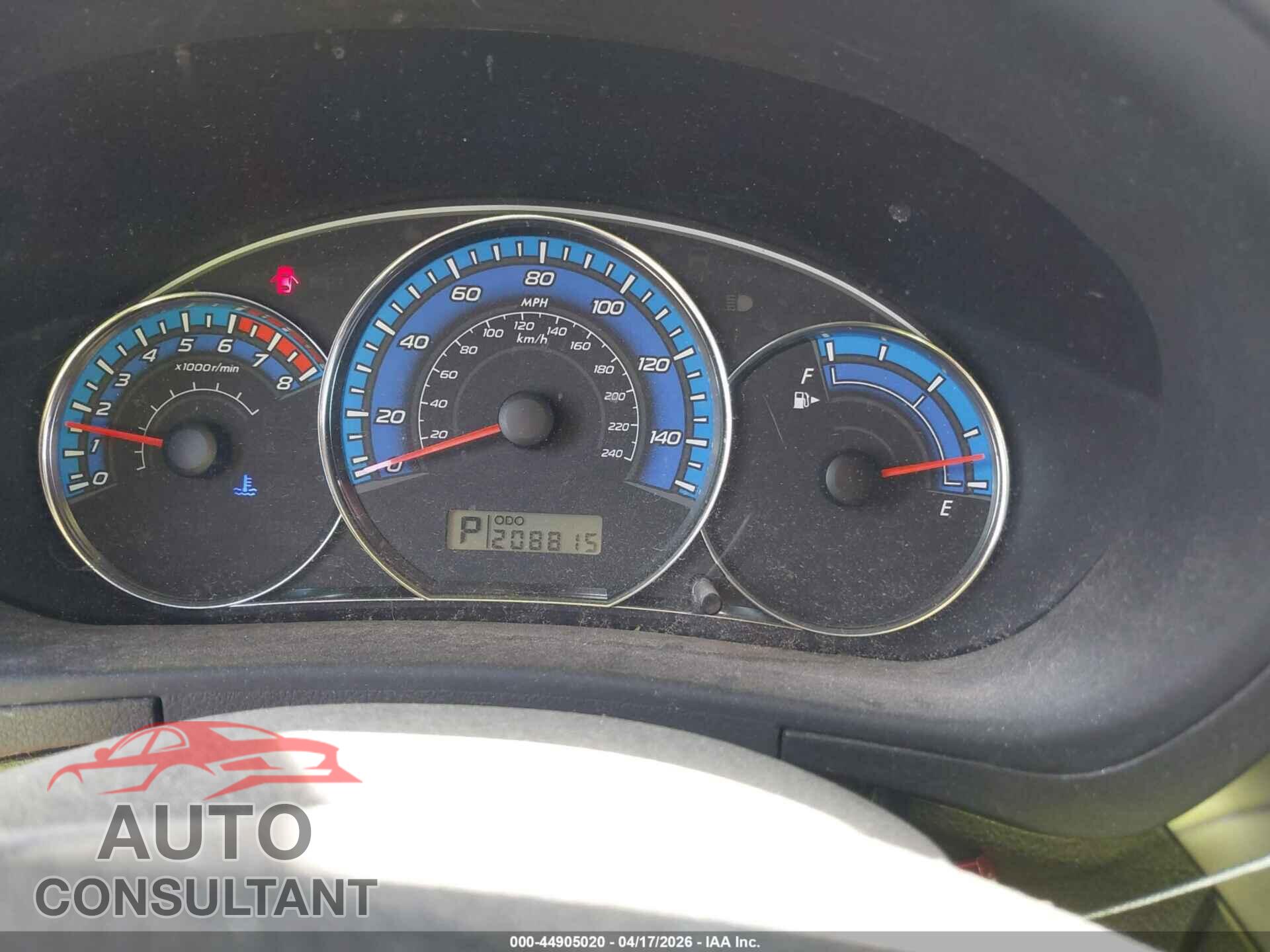 SUBARU FORESTER 2009 - JF2SH64679H770604