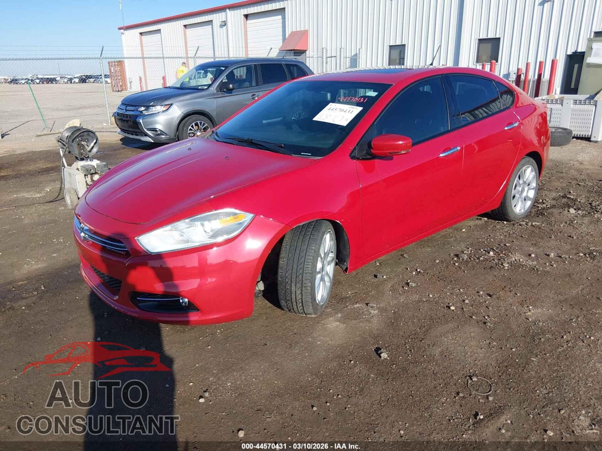 DODGE DART 2013 - 1C3CDFCA6DD315722