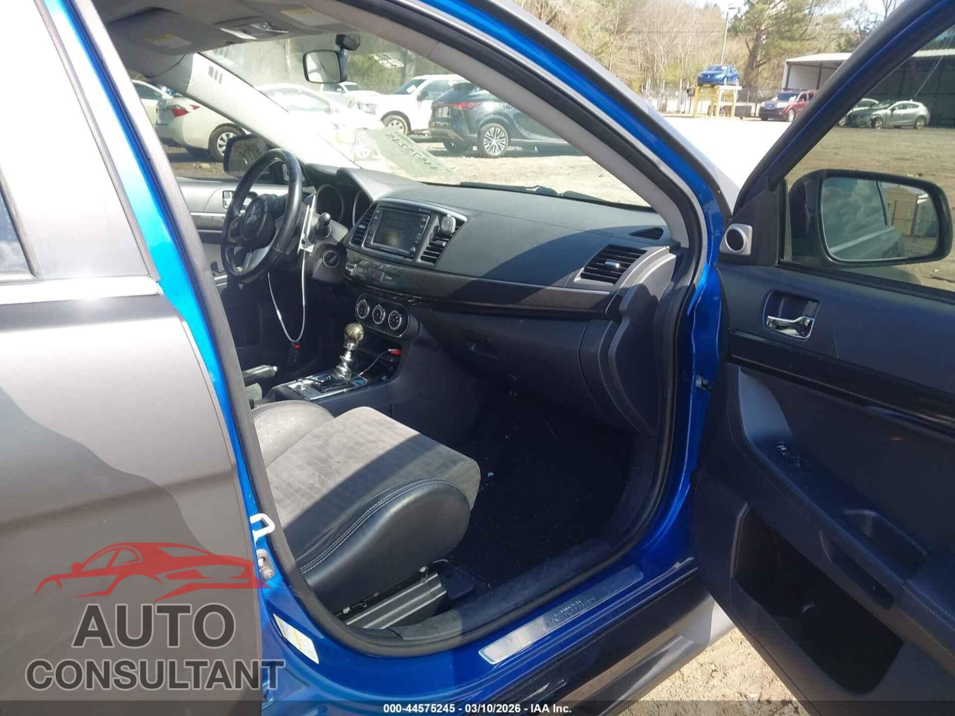 MITSUBISHI LANCER EVOLUTION 2010 - JA32W5FV5AU018459
