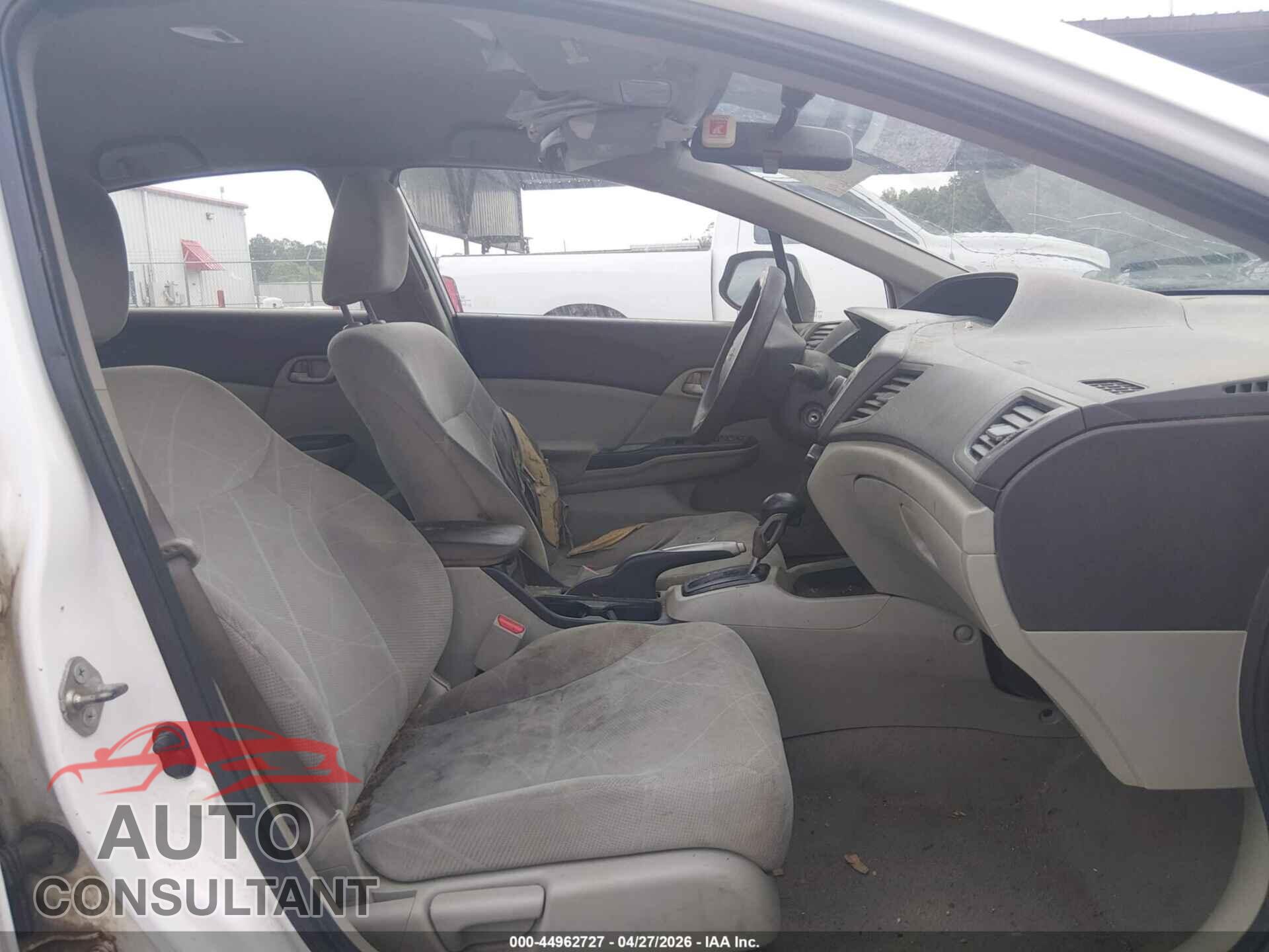 HONDA CIVIC 2012 - 2HGFB2F50CH314896