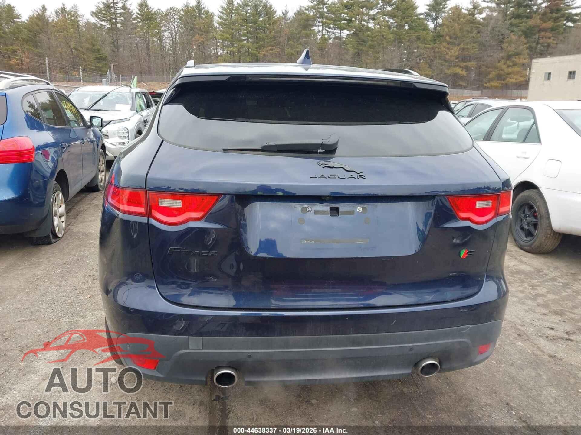 JAGUAR F-PACE 2017 - SADCK2BV2HA497154