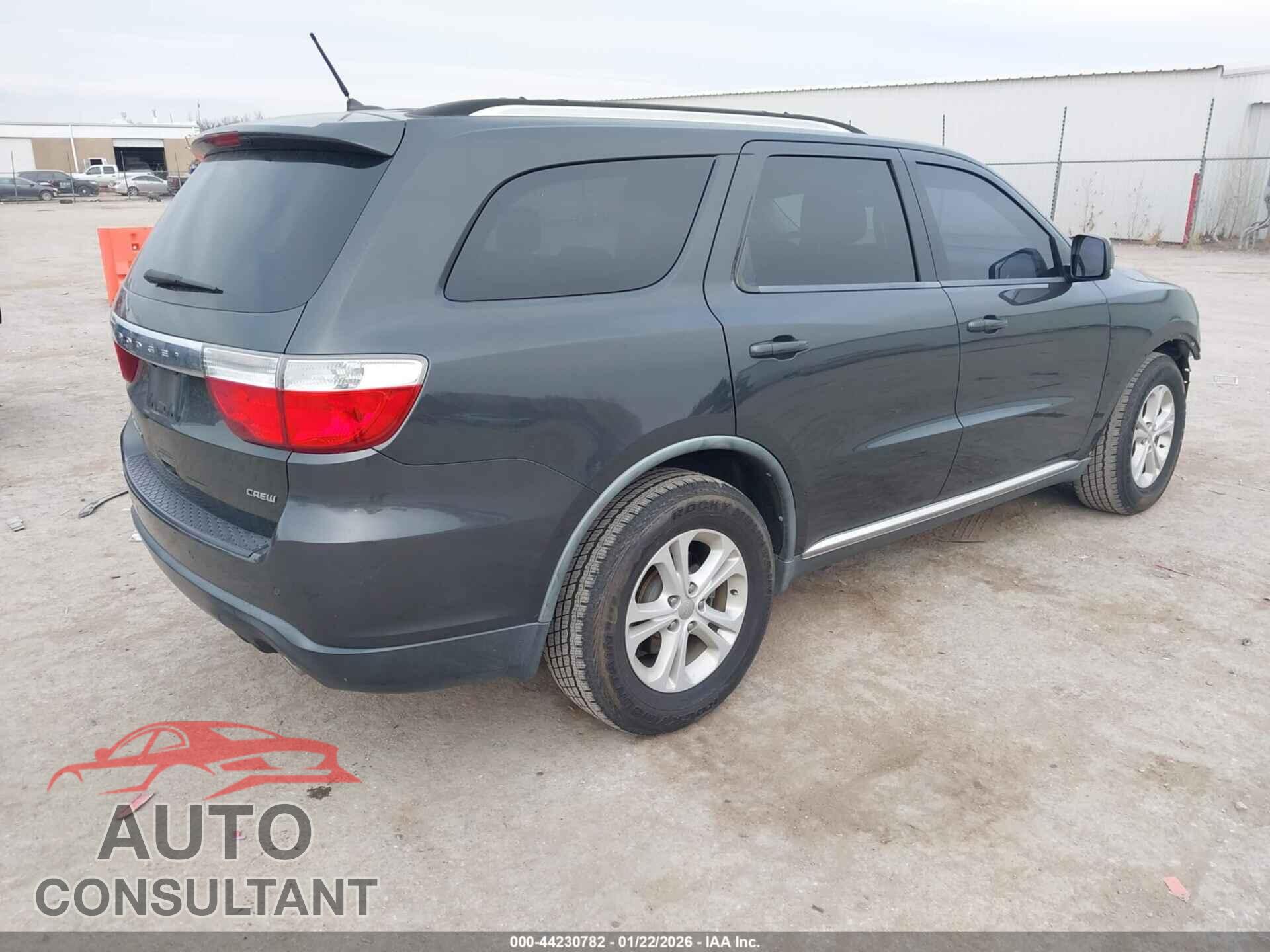 DODGE DURANGO 2011 - 1D4RD4GG6BC720364