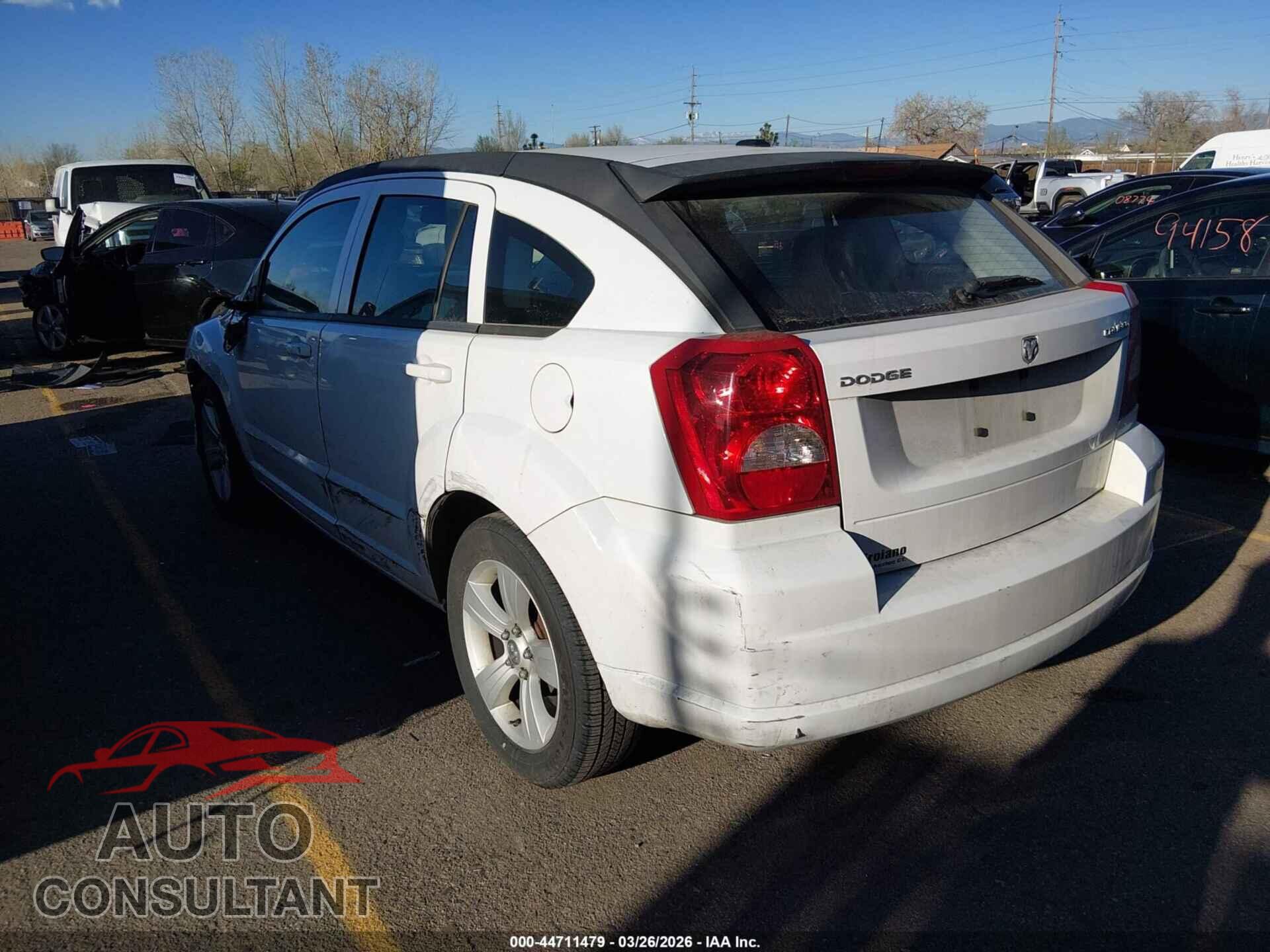 DODGE CALIBER 2011 - 1B3CB3HA2BD254831