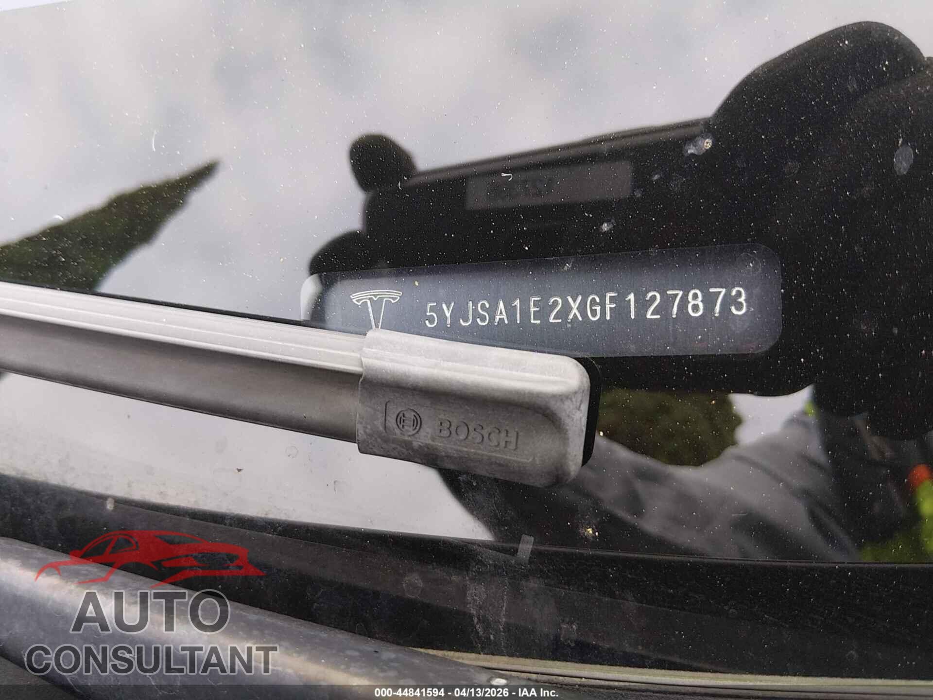 TESLA MODEL S 2016 - 5YJSA1E2XGF127873