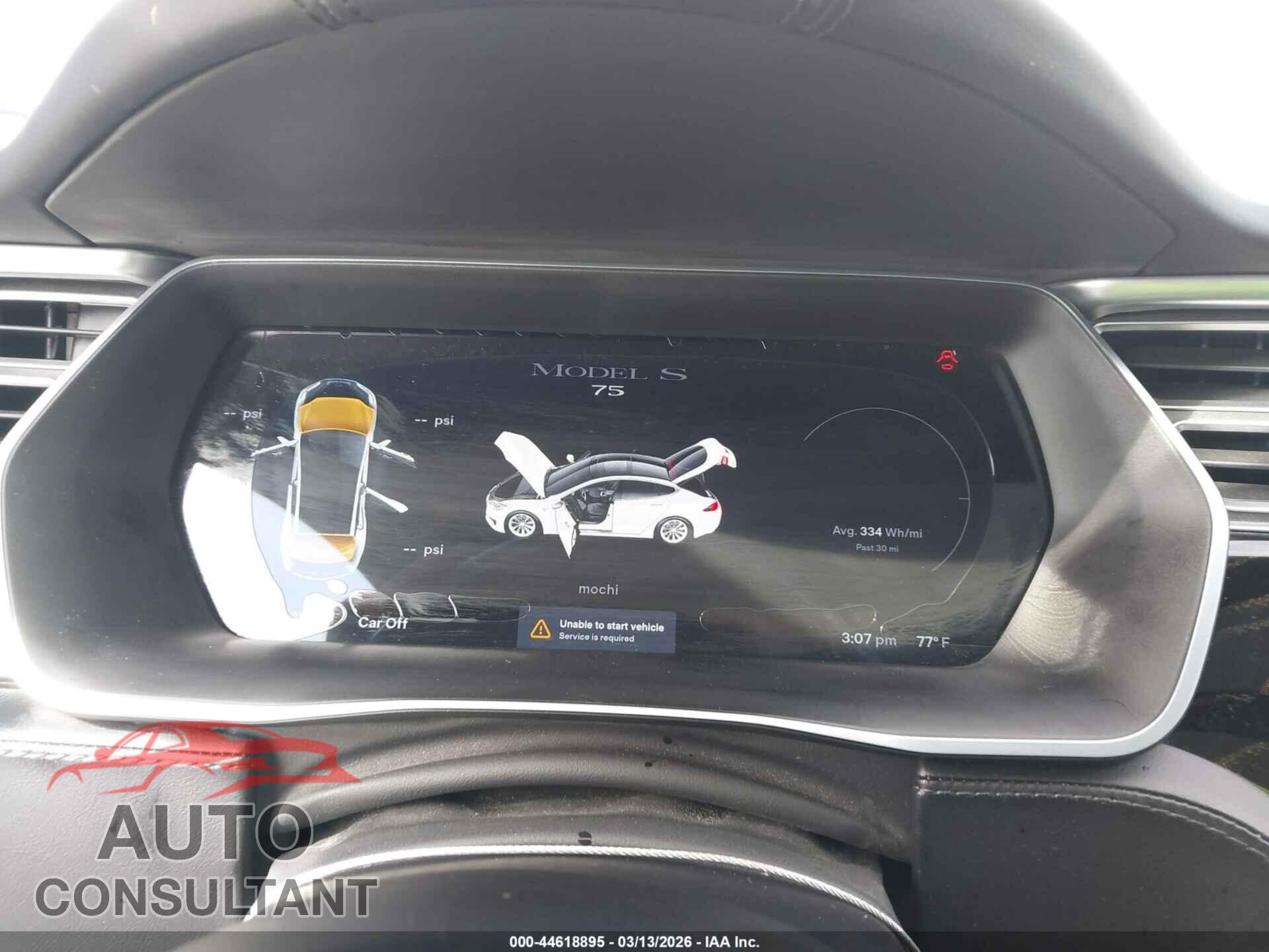 TESLA MODEL S 2016 - 5YJSA1E19GF150617