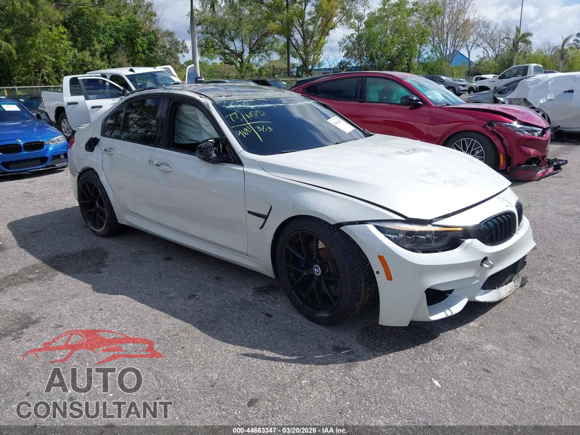 BMW M3 2018 - WBS8M9C52J5J79691
