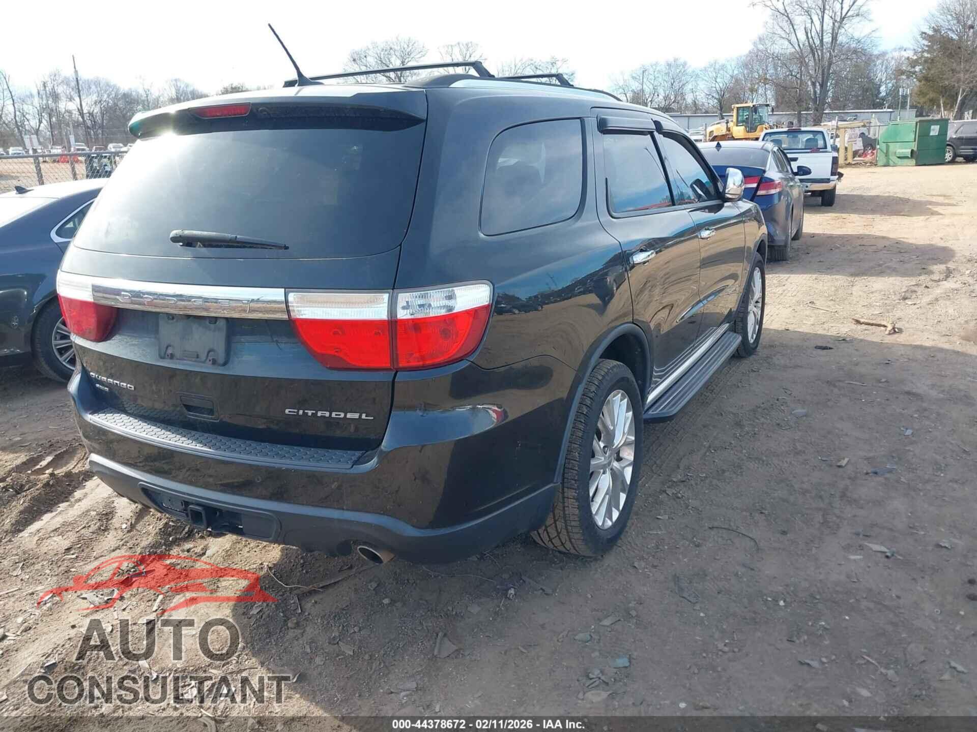 DODGE DURANGO 2012 - 1C4RDJEG1CC322673