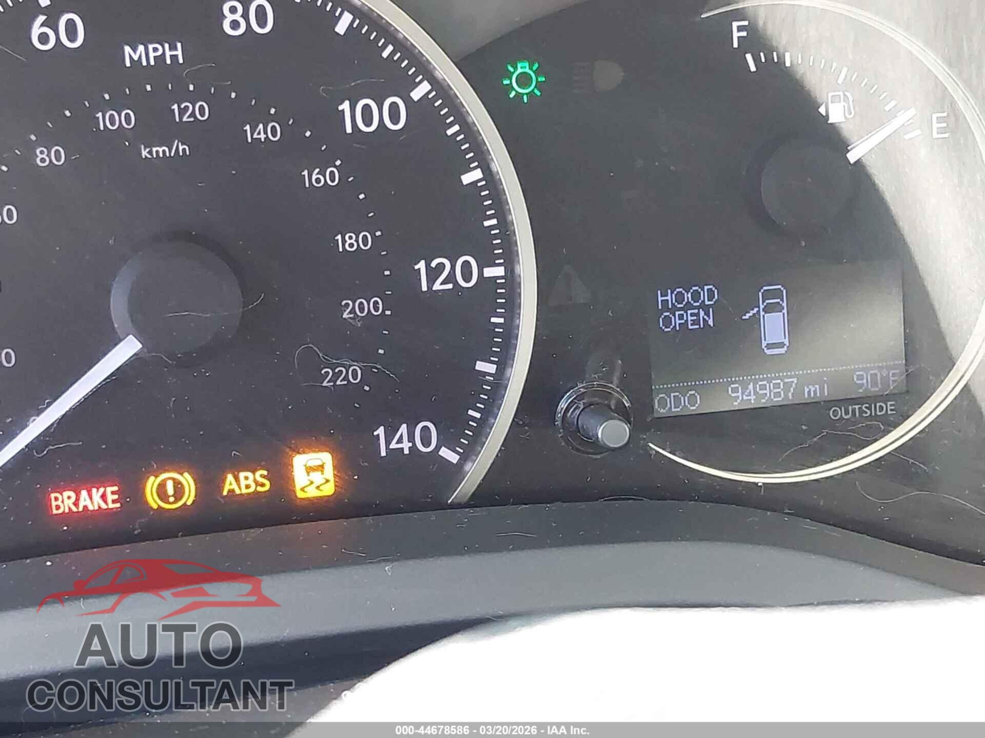LEXUS CT 2017 - JTHKD5BH8H2288944