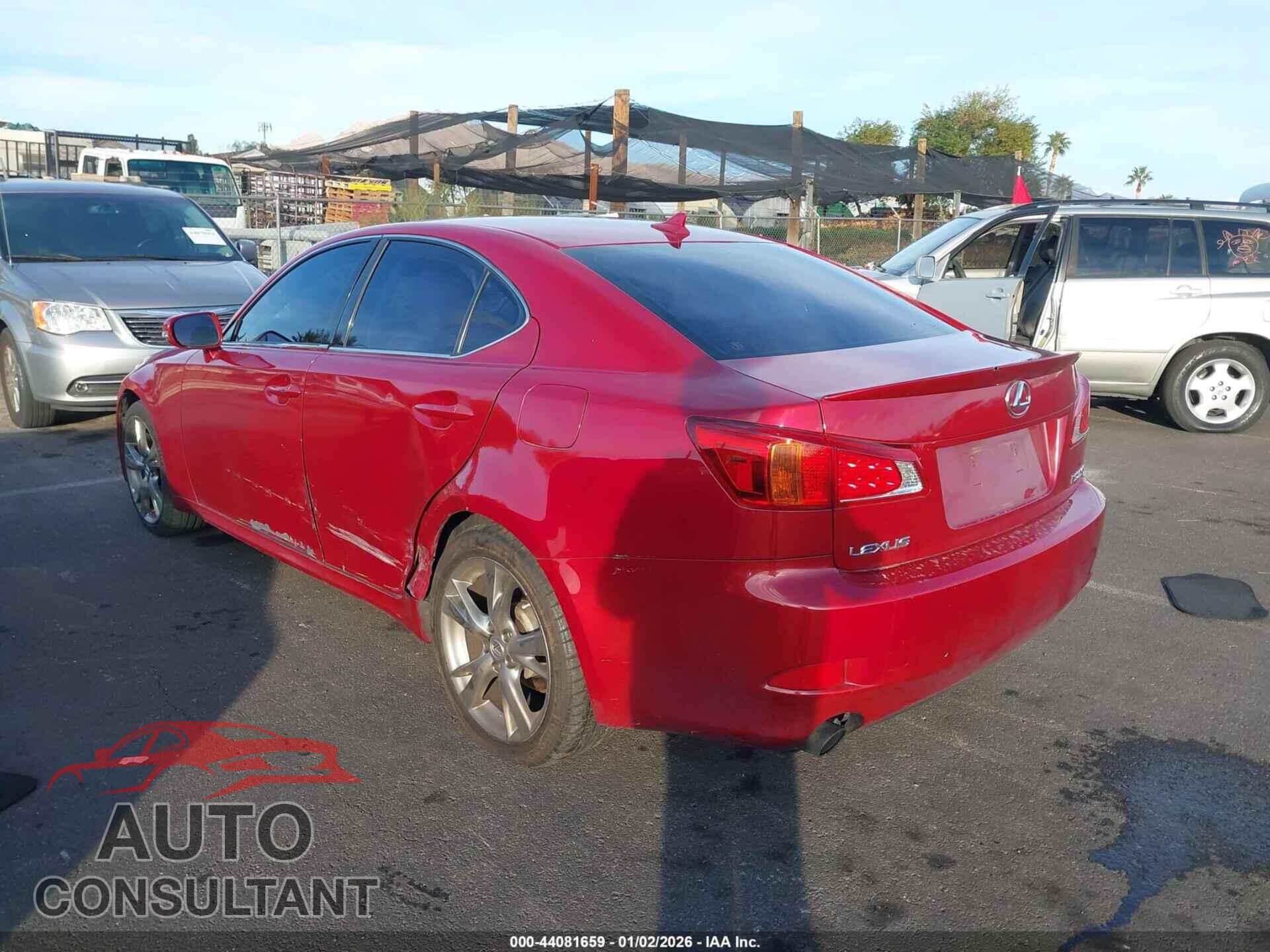 LEXUS IS 250 2009 - JTHBK262995105321