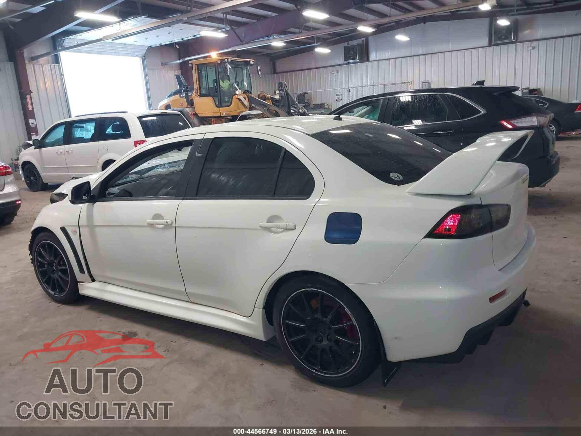 MITSUBISHI LANCER EVOLUTION 2011 - JA32W8FV0BU032918