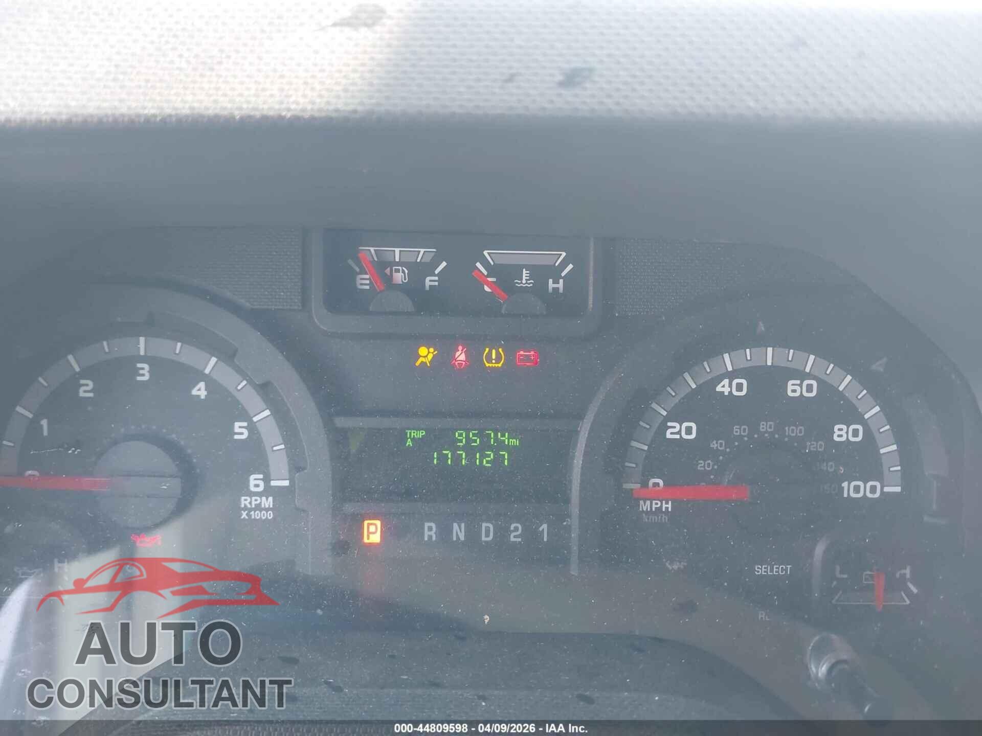 FORD E-150 2013 - 1FTNE1EW4DDB06153