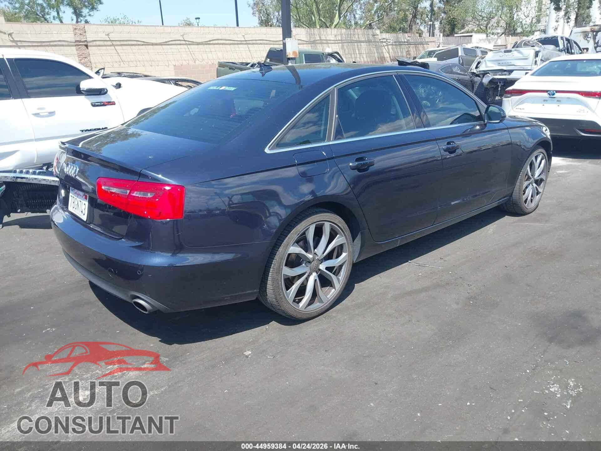 AUDI A6 2013 - WAUGFAFC0DN147834
