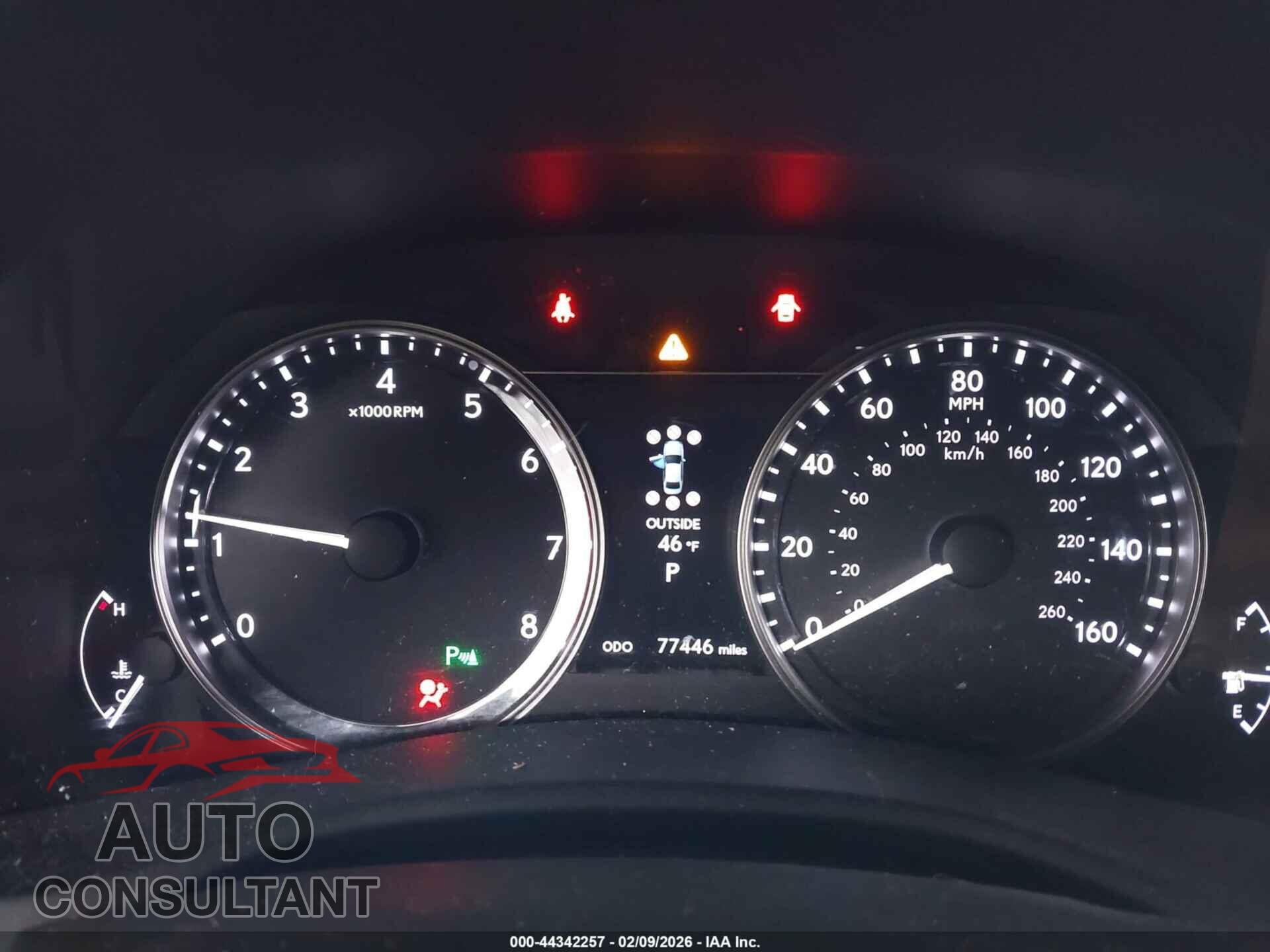 LEXUS GS 350 2014 - JTHBE1BL9E5042635