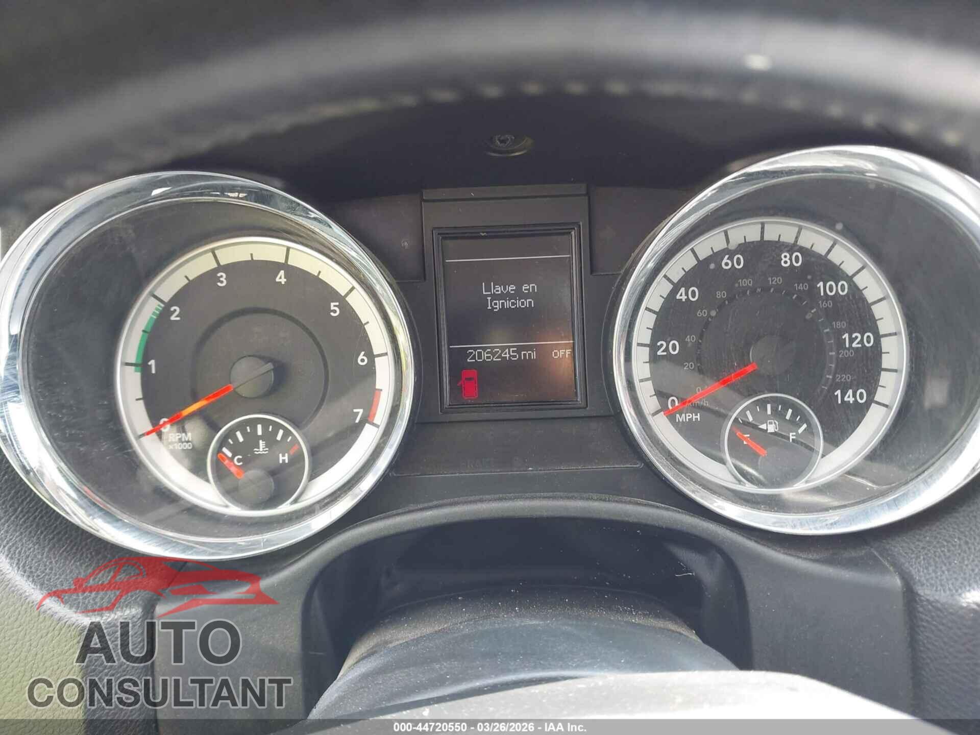 DODGE DURANGO 2013 - 1C4RDHAG0DC661585