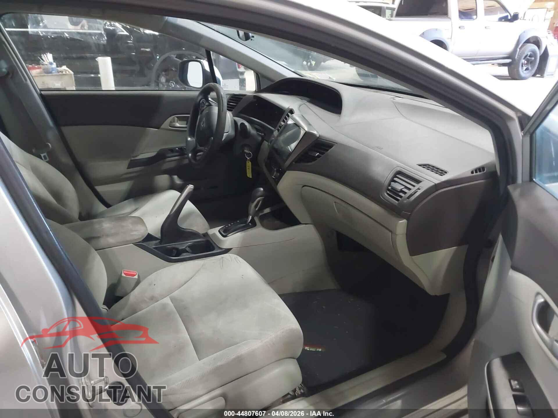 HONDA CIVIC 2012 - 19XFB2F56CE313018