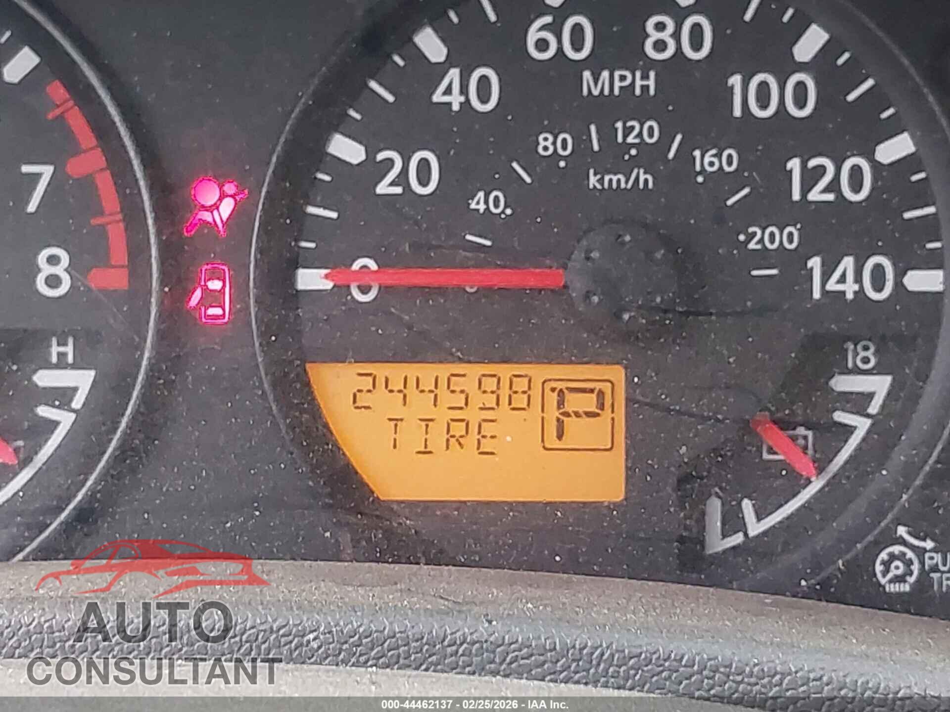 NISSAN FRONTIER 2014 - 1N6AD0FV7EN745329