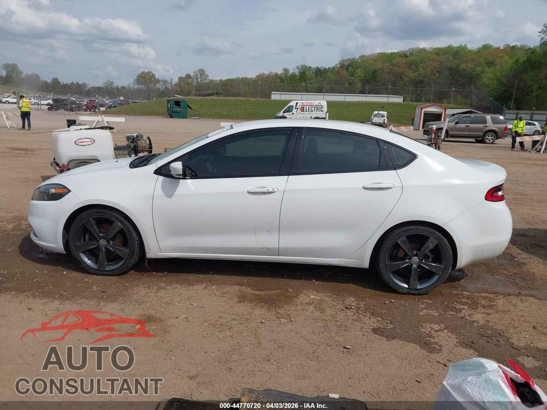 DODGE DART 2015 - 1C3CDFEB9FD173231
