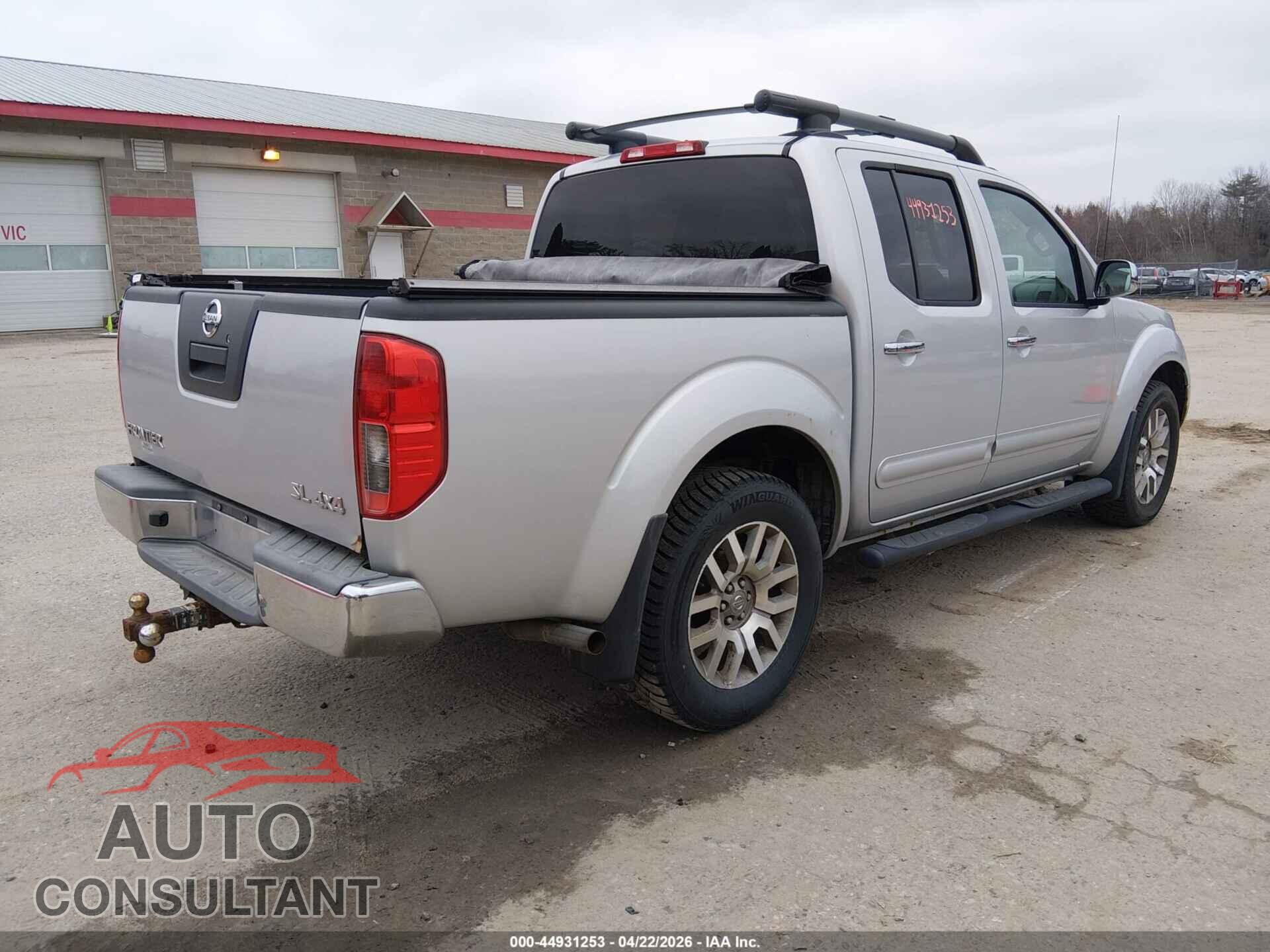 NISSAN FRONTIER 2012 - 1N6AD0EV0CC448560
