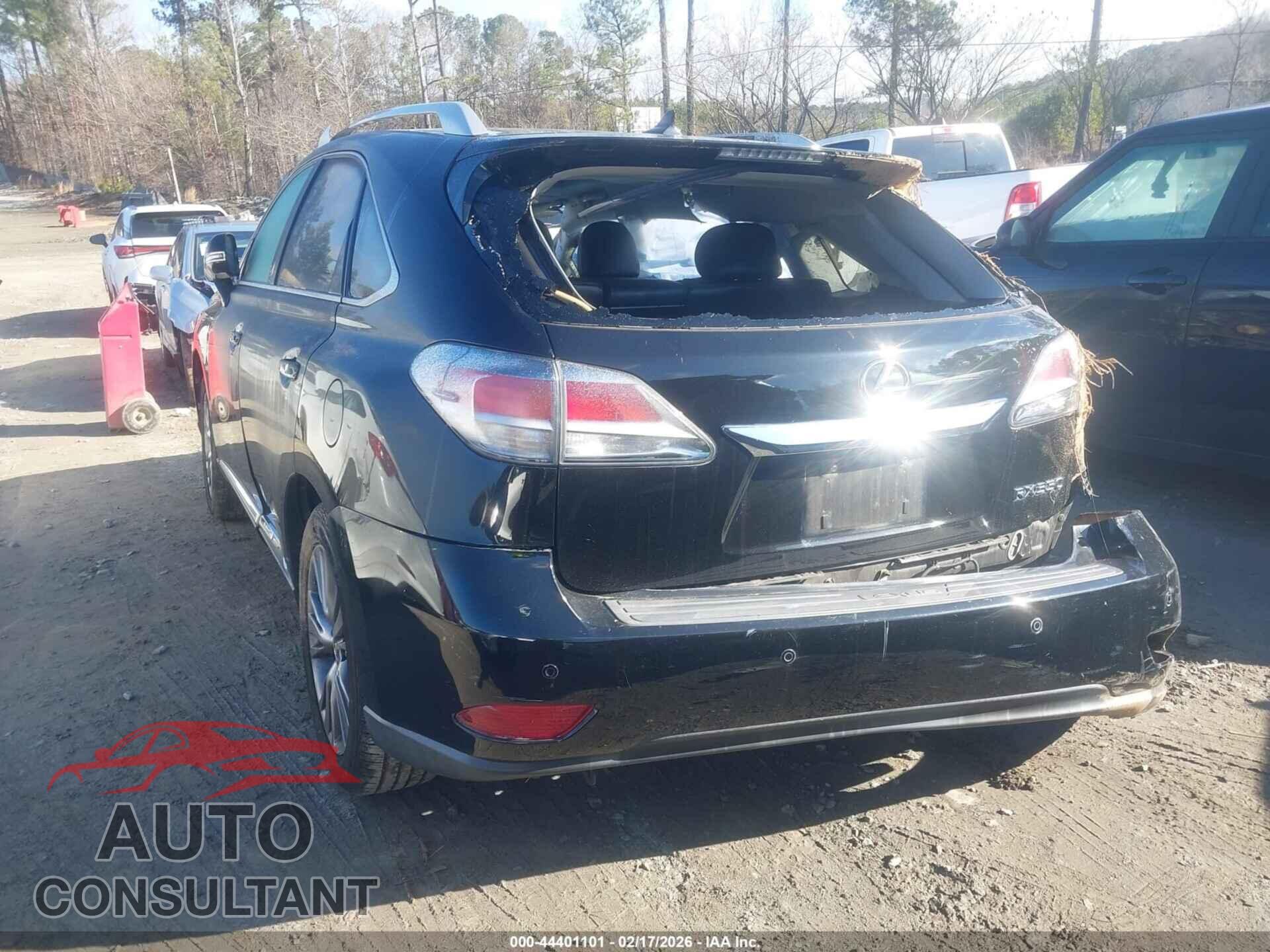 LEXUS RX 350 2013 - 2T2ZK1BAXDC131201