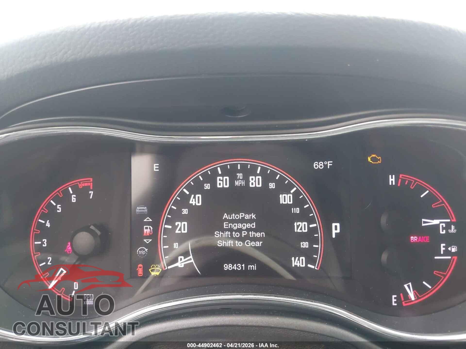 DODGE DURANGO 2017 - 1C4RDHAG7HC921289
