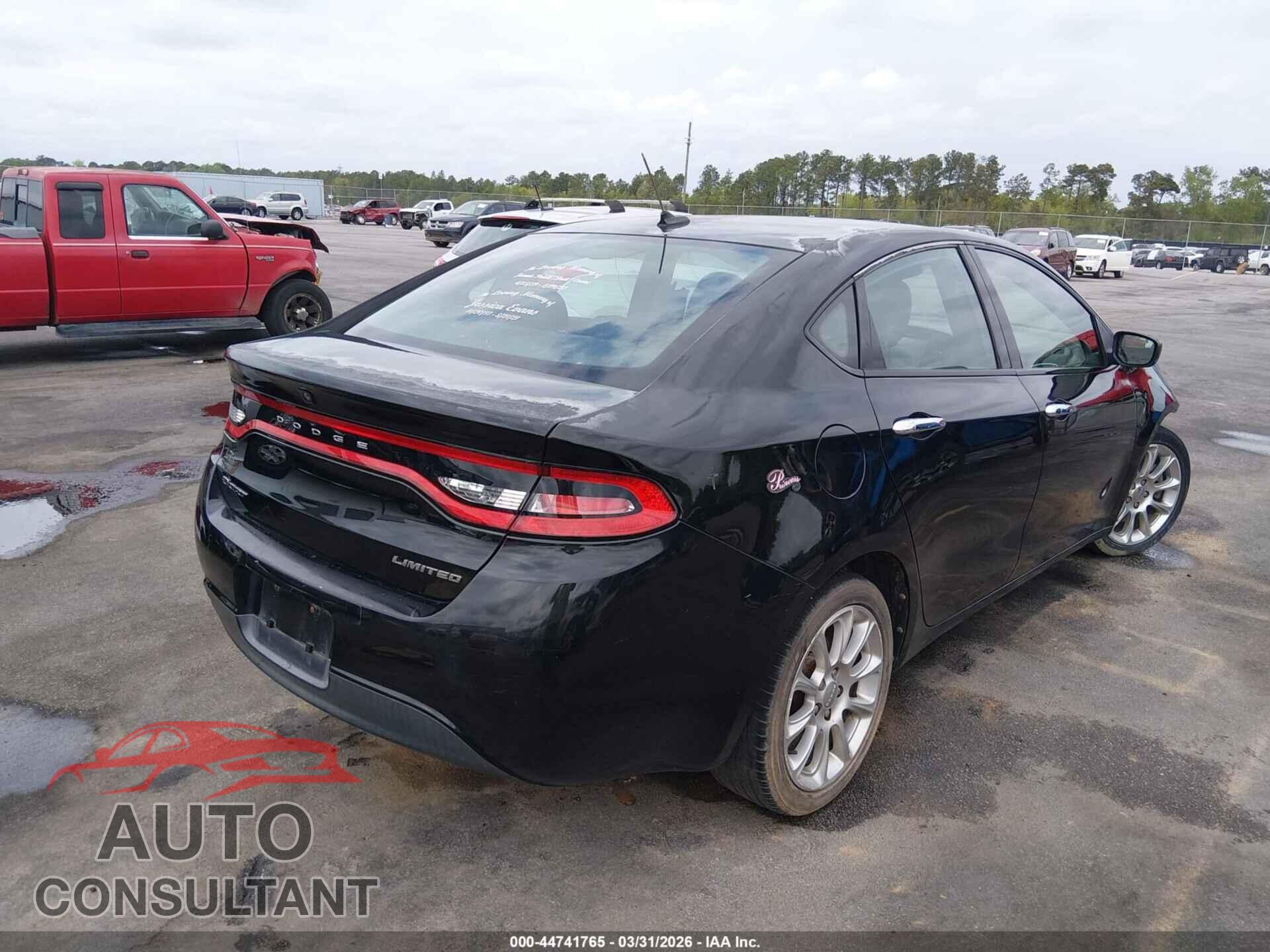 DODGE DART 2013 - 1C3CDFCA4DD247338