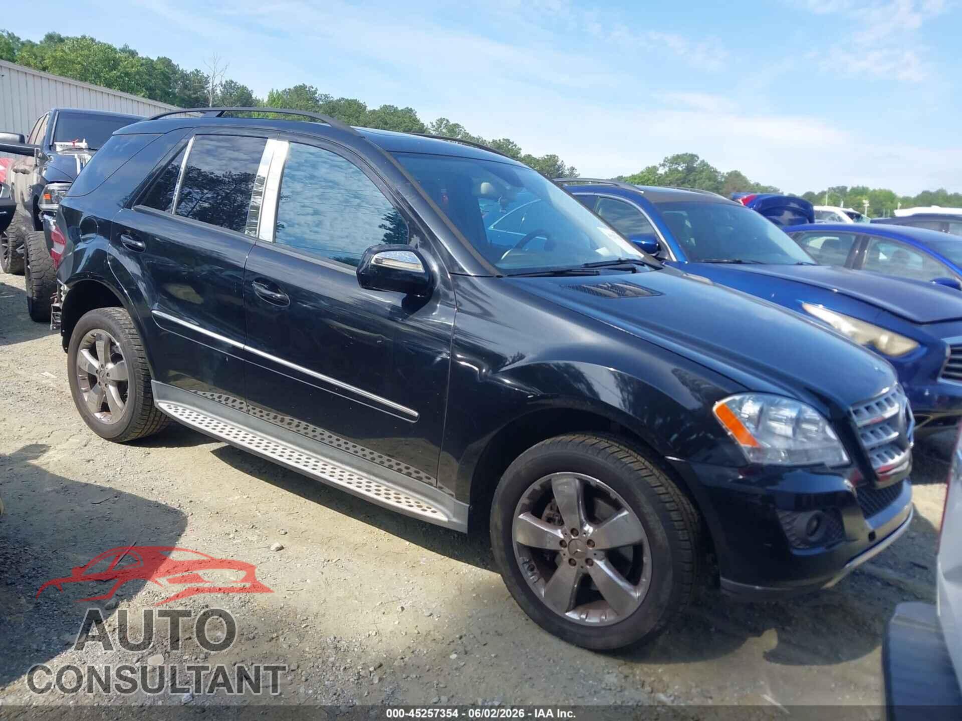 MERCEDES-BENZ ML 350 2009 - 4JGBB86E39A460275
