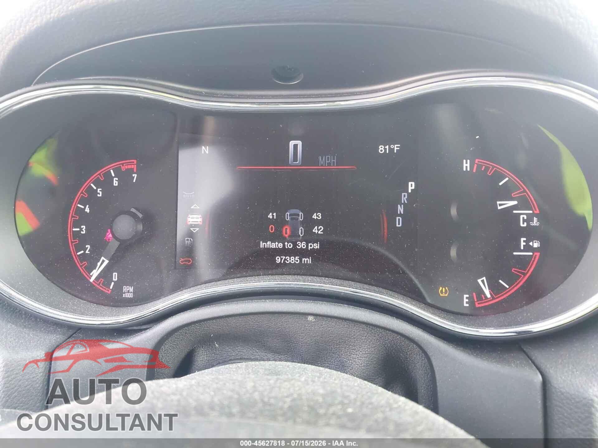 DODGE DURANGO 2018 - 1C4RDJAG3JC213845