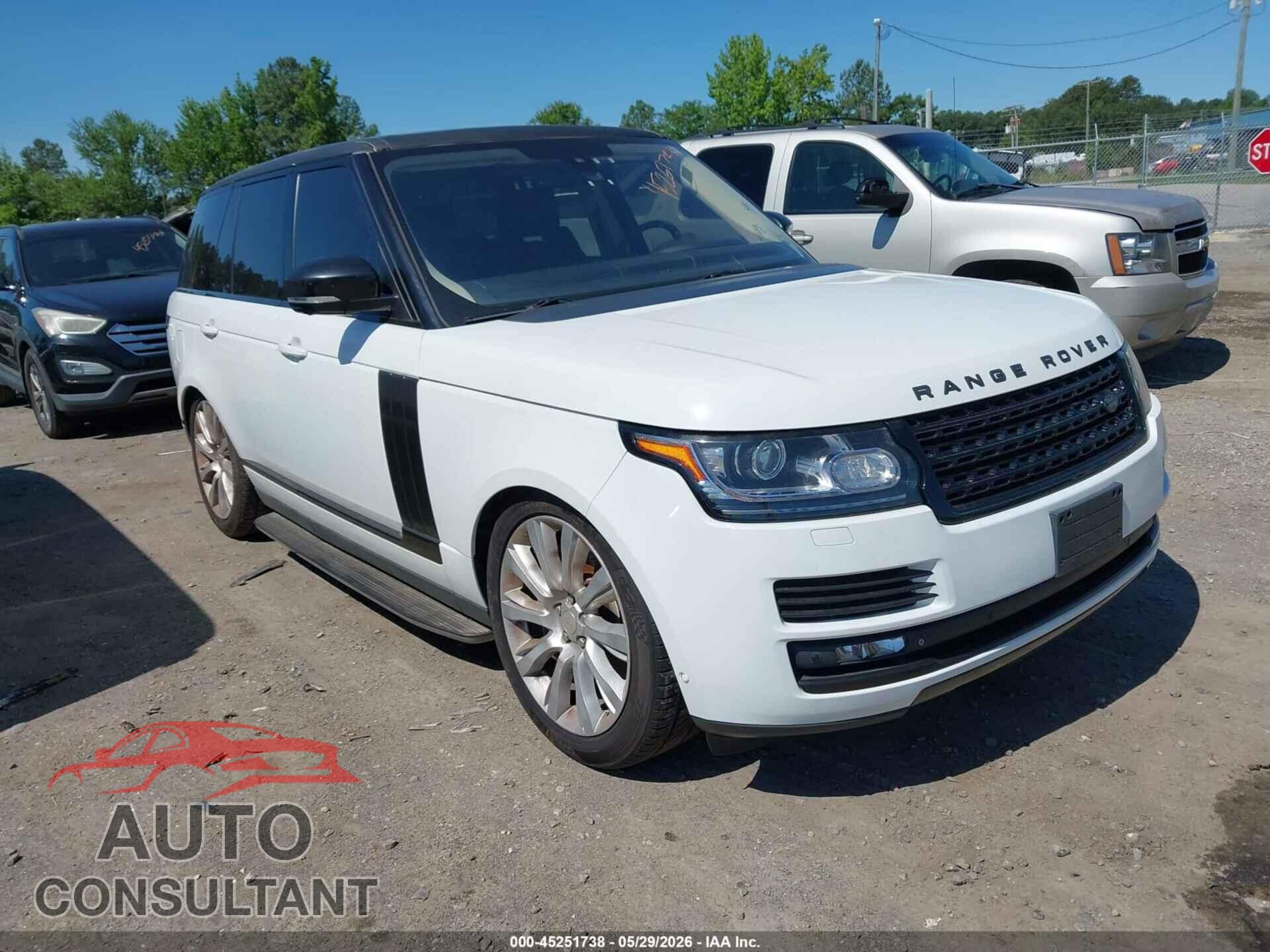 LAND ROVER RANGE ROVER 2014 - SALGS2TF6EA162245