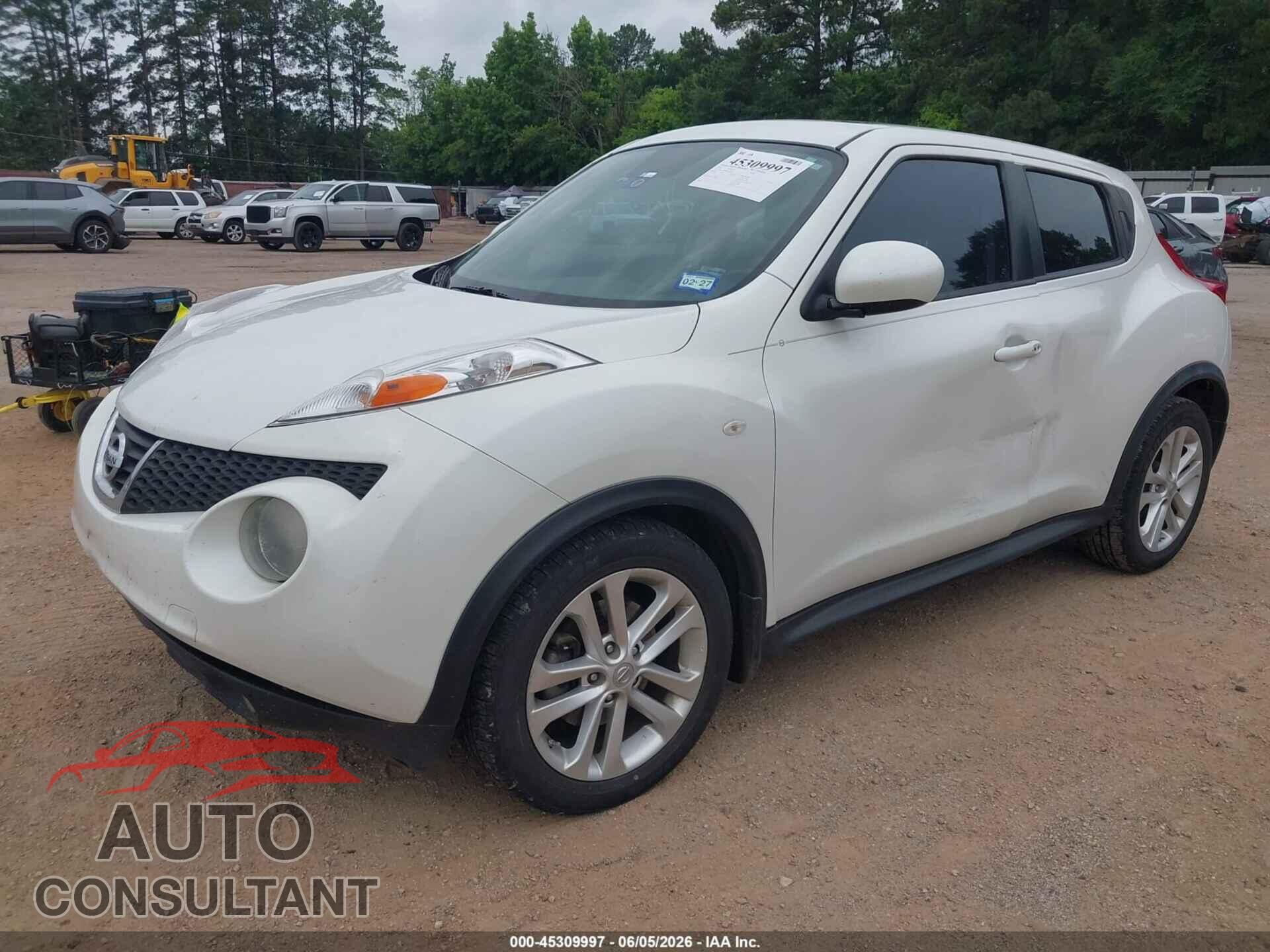 NISSAN JUKE 2013 - JN8AF5MV0DT213903