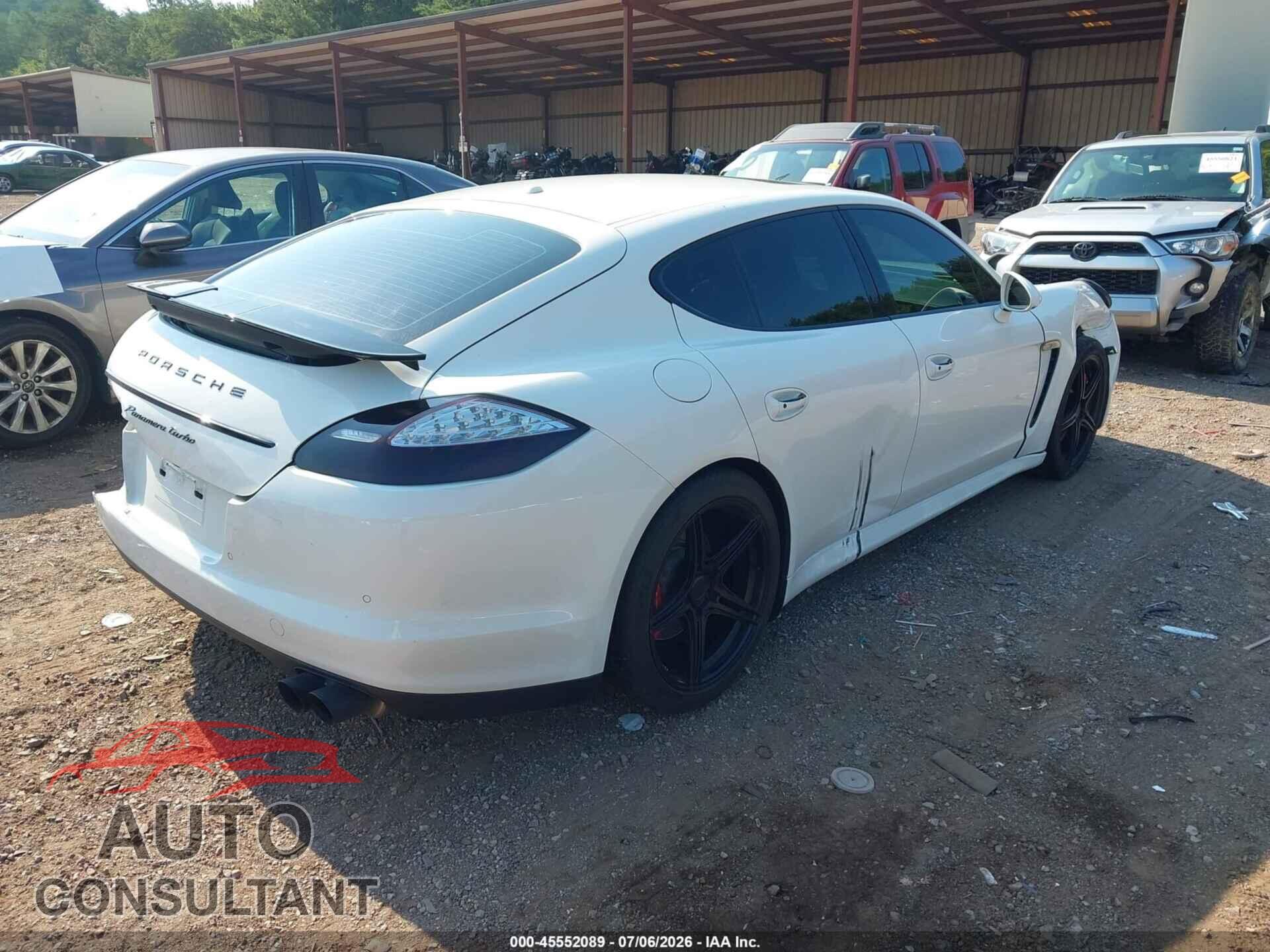 PORSCHE PANAMERA 2012 - WP0AC2A78CL090584