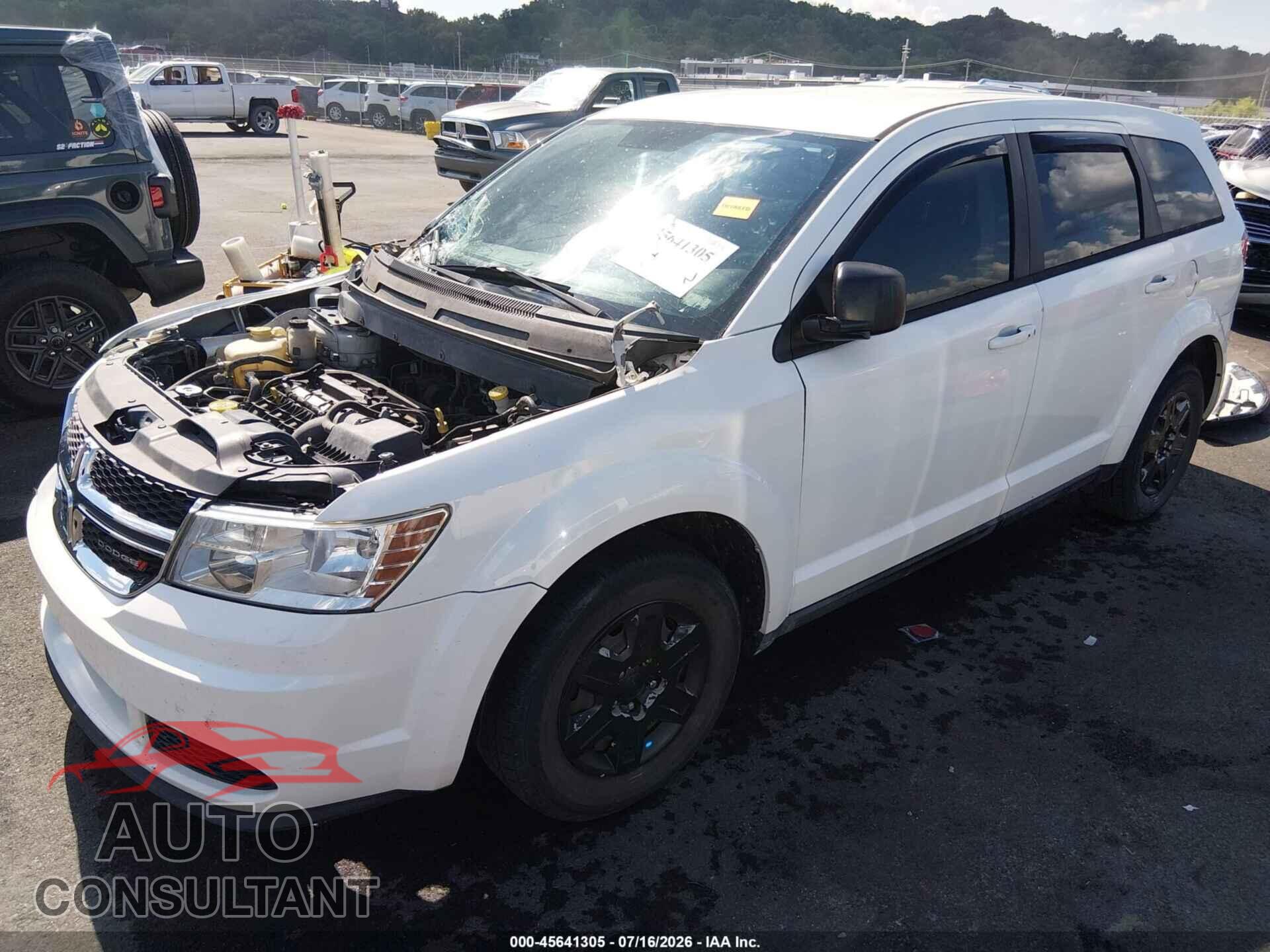 DODGE JOURNEY 2012 - 3C4PDCAB4CT276130