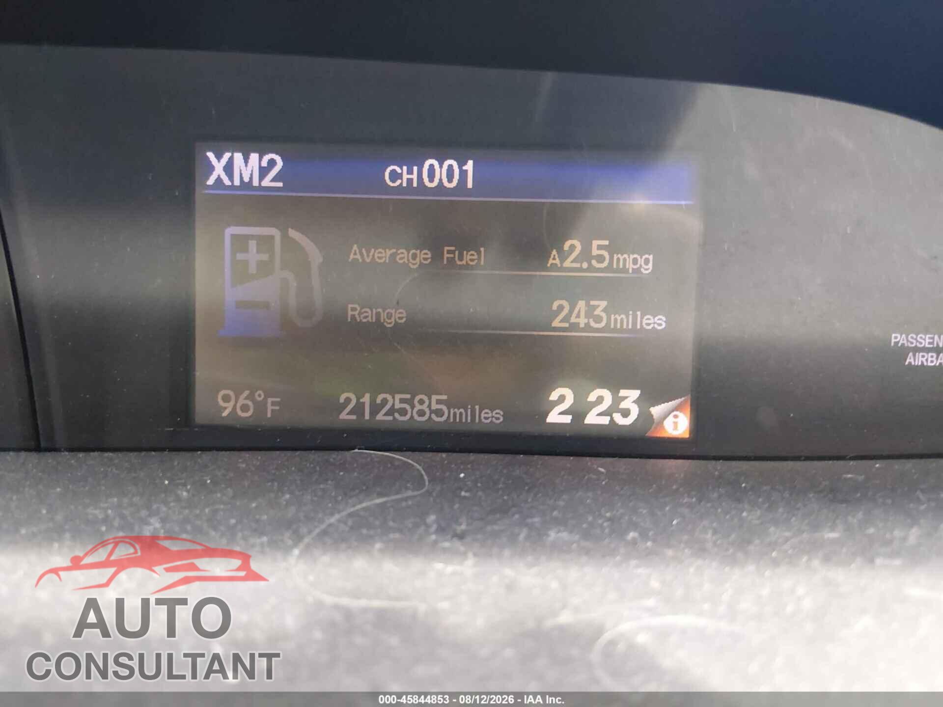 HONDA CIVIC 2012 - 2HGFB2F98CH529106