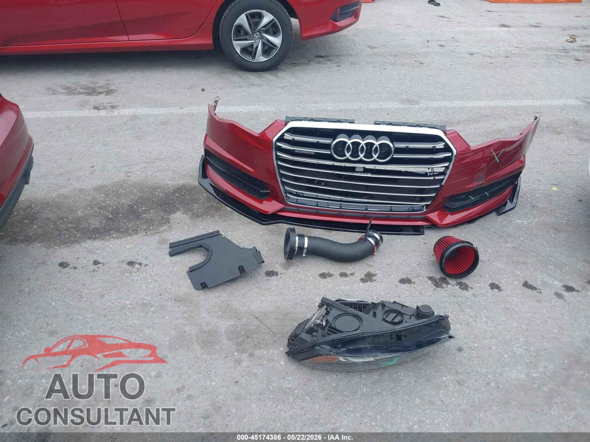 AUDI A6 2017 - WAUF2AFC8HN127280