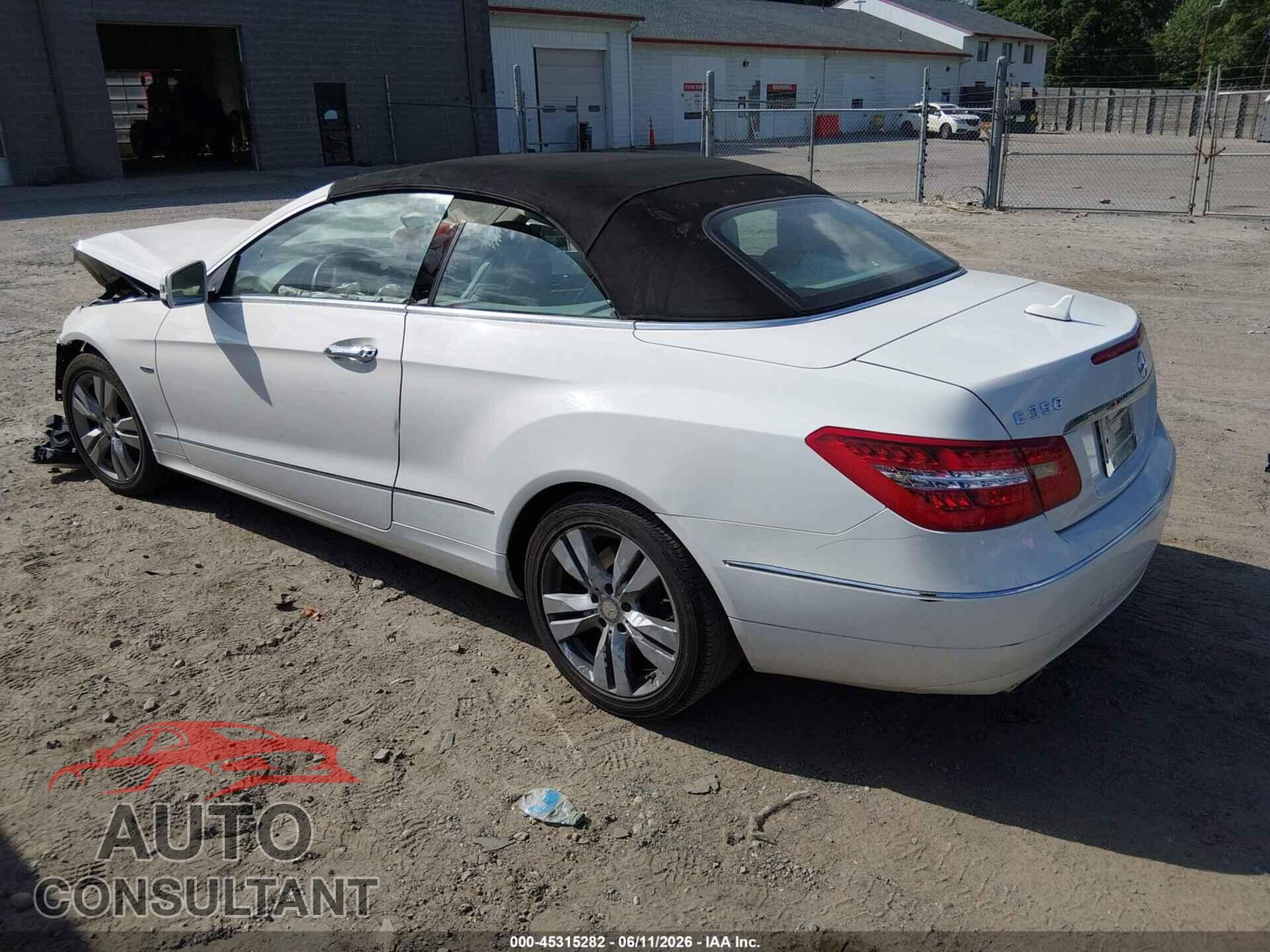 MERCEDES-BENZ E 350 2012 - WDDKK5KF6CF173501