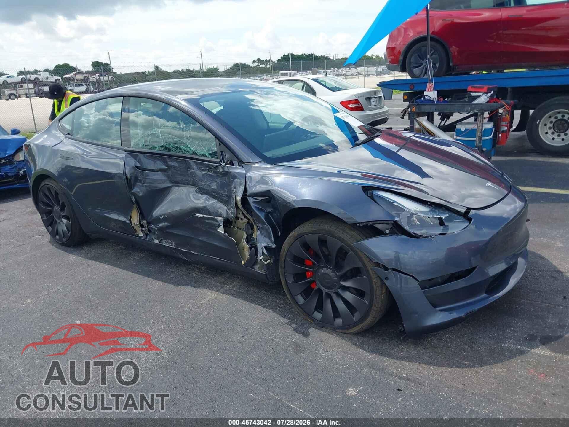 TESLA MODEL 3 2022 - 5YJ3E1EC2NF104182