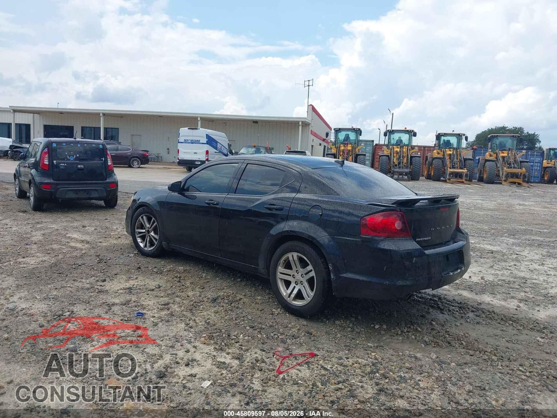 DODGE AVENGER 2013 - 1C3CDZAG1DN572354