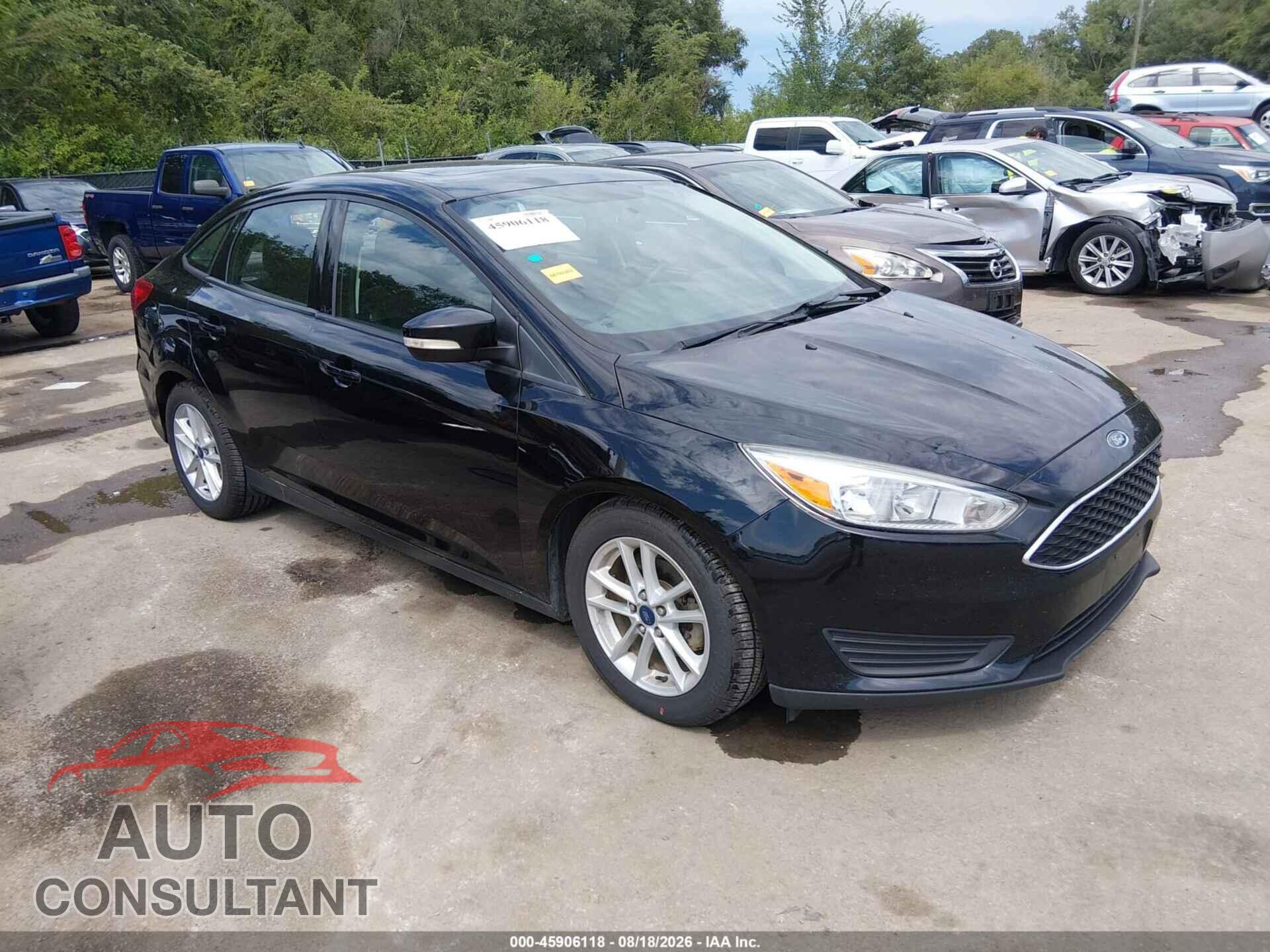 FORD FOCUS 2016 - 1FADP3F26GL212455