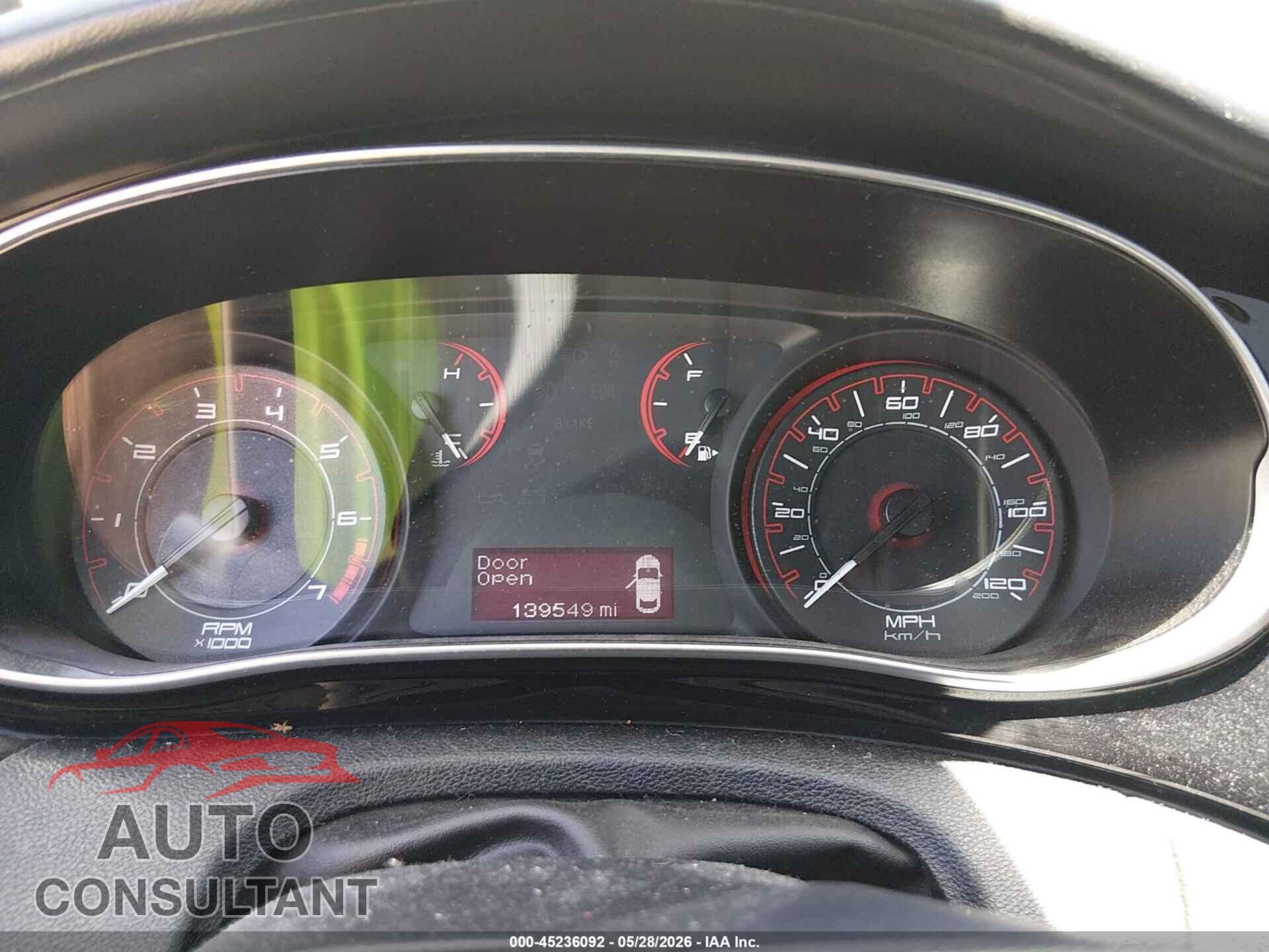 DODGE DART 2013 - 1C3CDFBH7DD157194