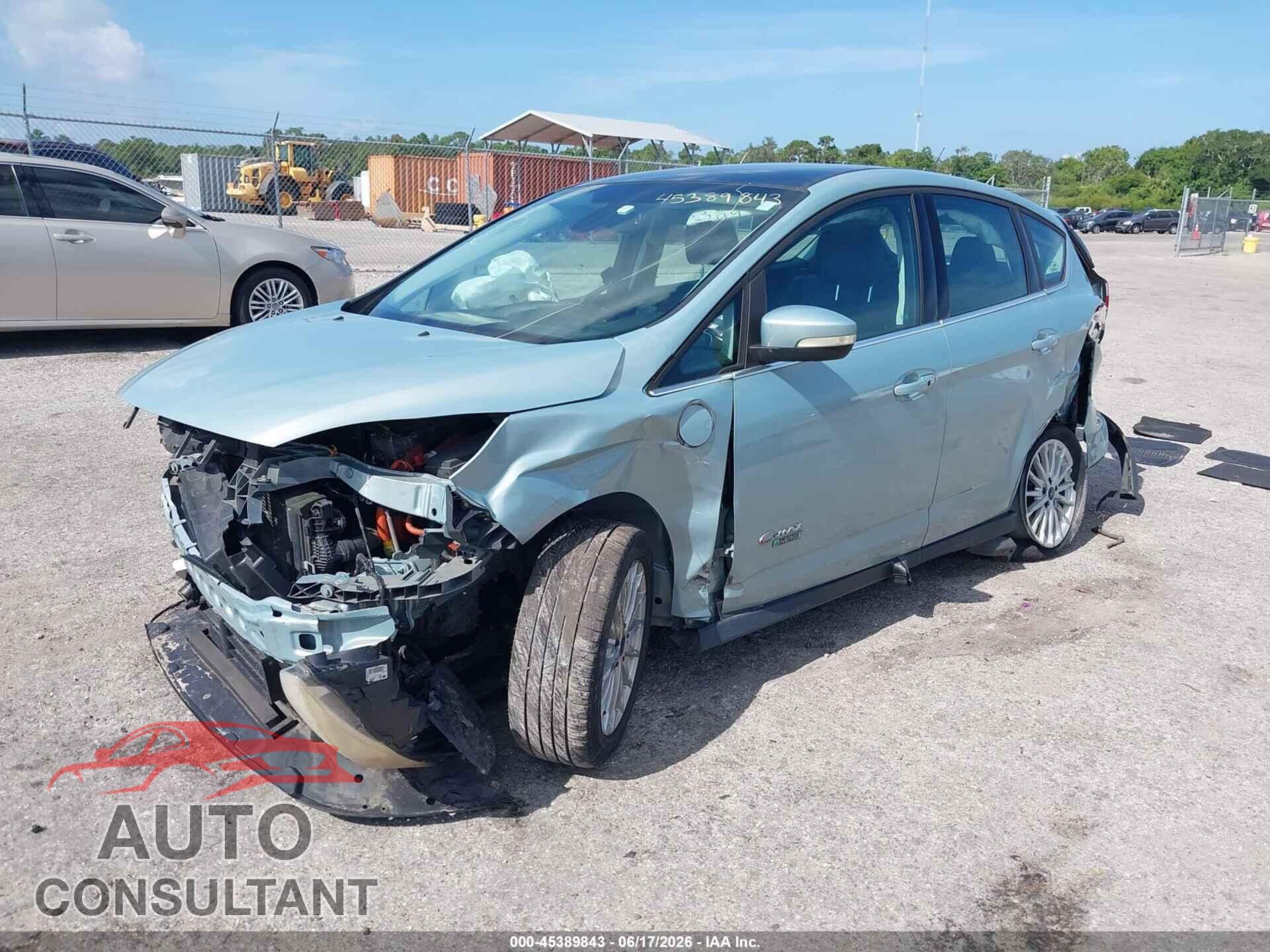 FORD C-MAX ENERGI 2014 - 1FADP5CU1EL514346