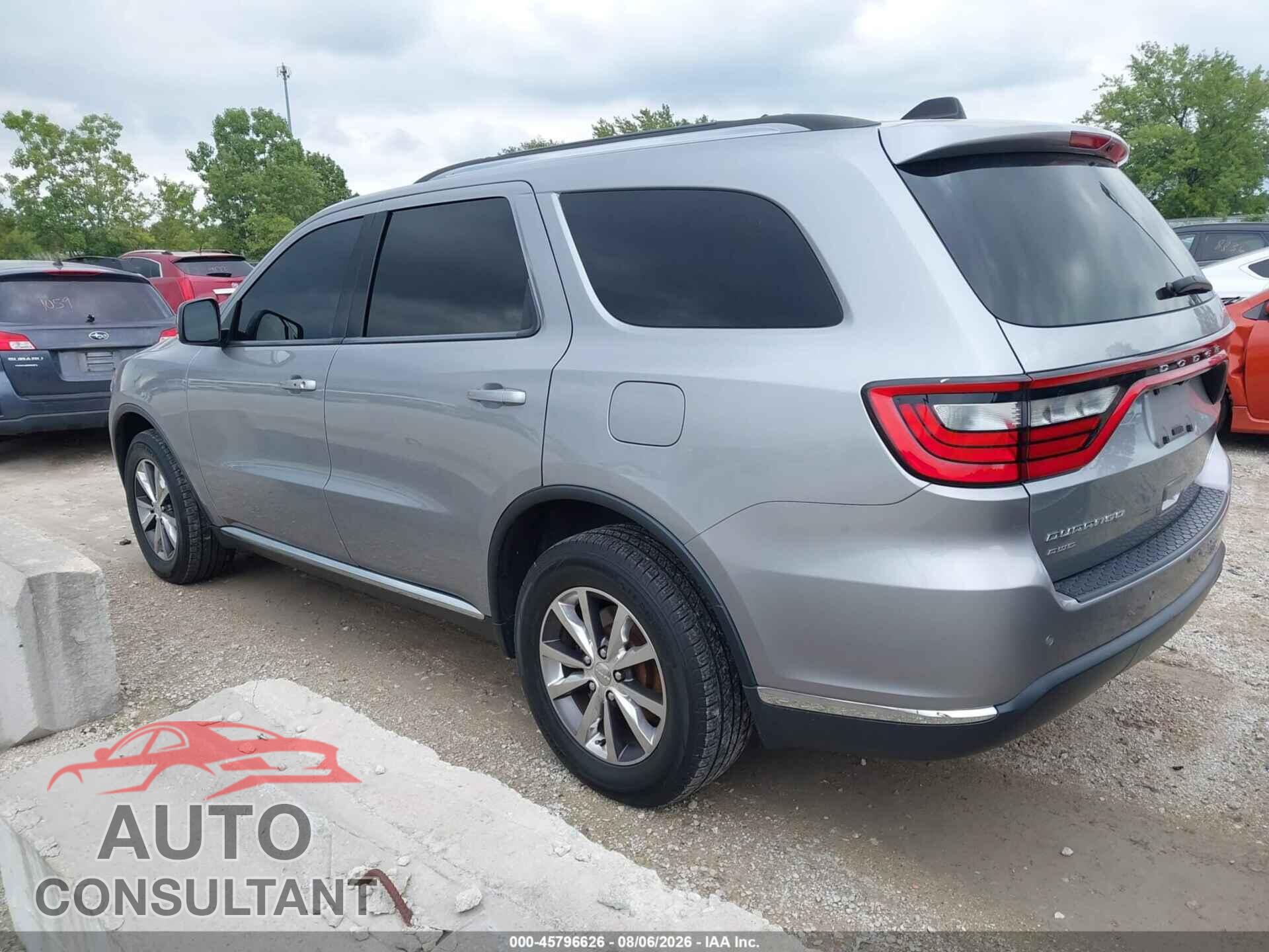 DODGE DURANGO 2016 - 1C4RDJDG0GC437577