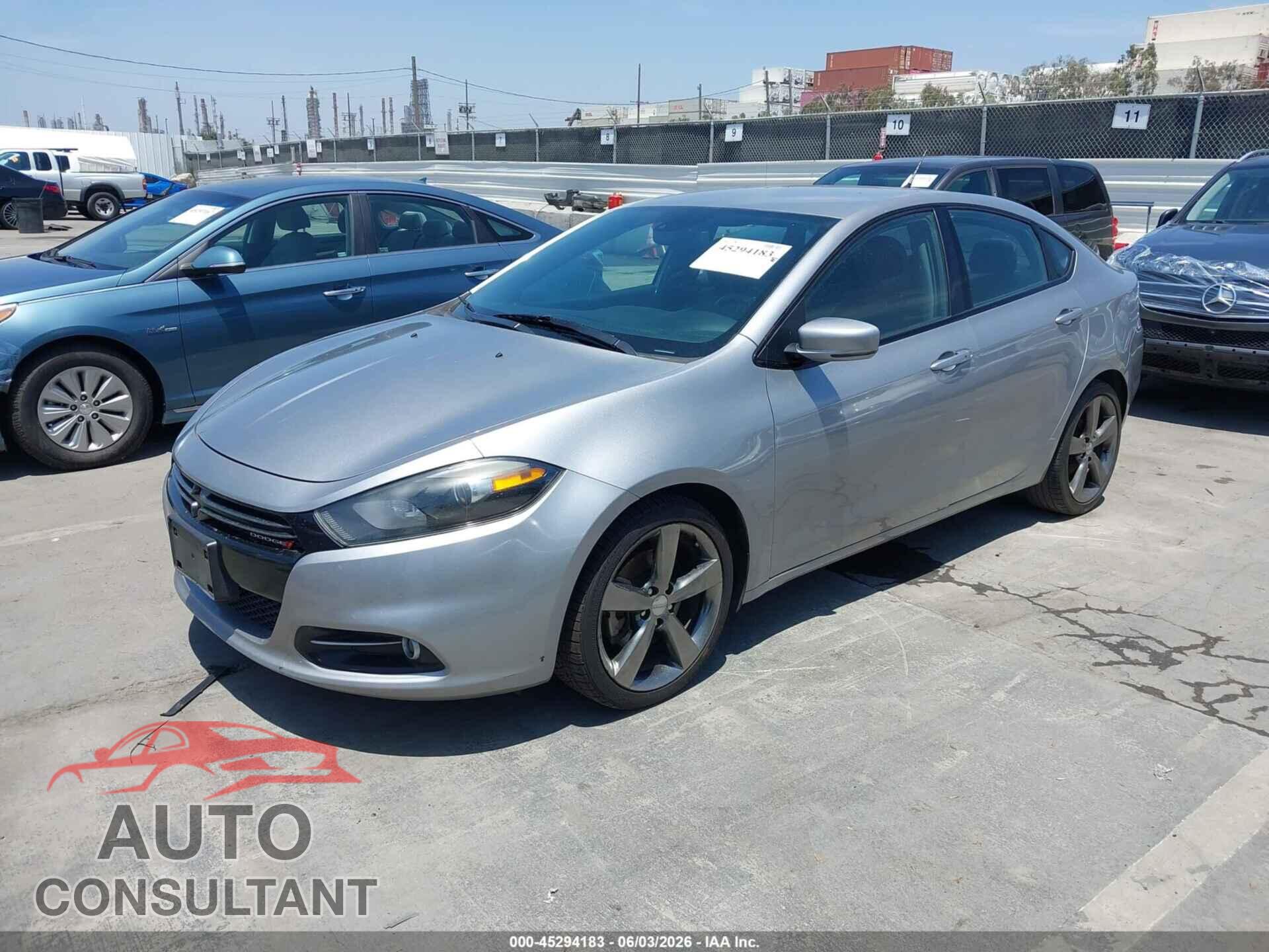 DODGE DART 2015 - 1C3CDFEB8FD392598