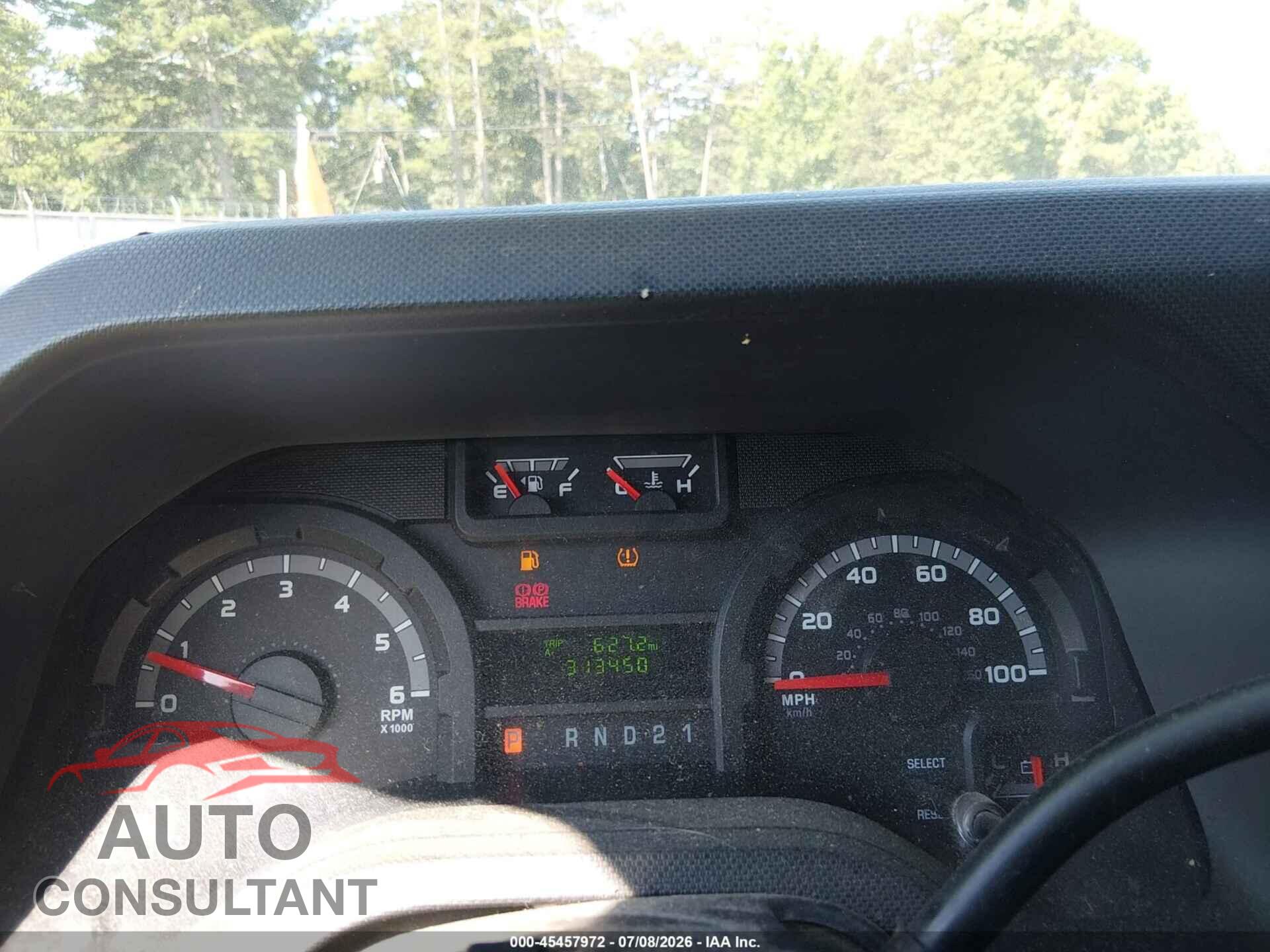 FORD E-250 2012 - 1FTNS2EW4CDB18316
