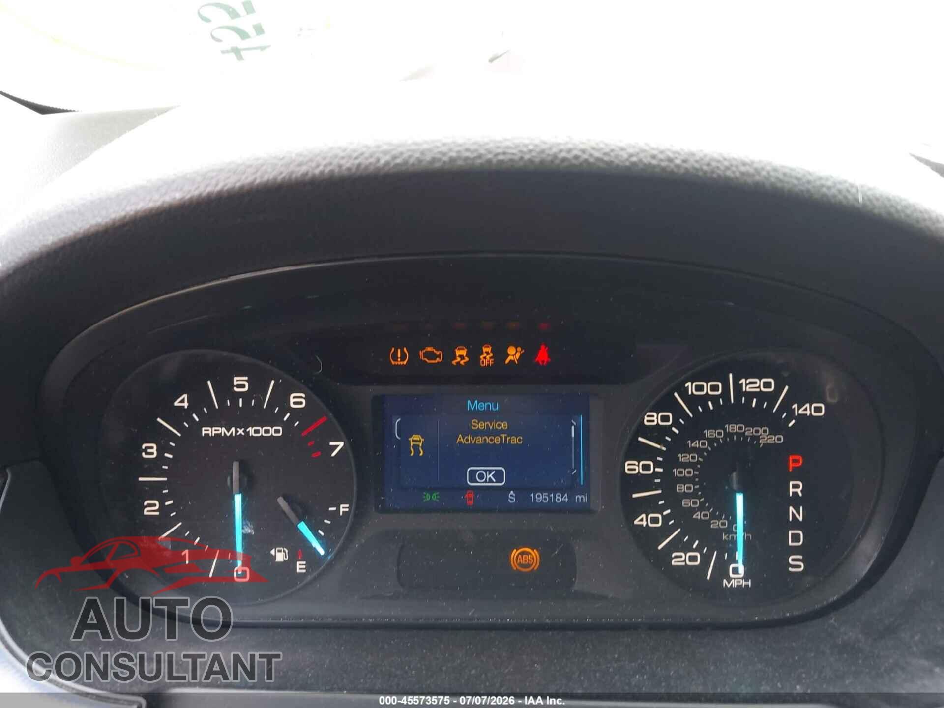 FORD EDGE 2013 - 2FMDK3GC0DBE11279
