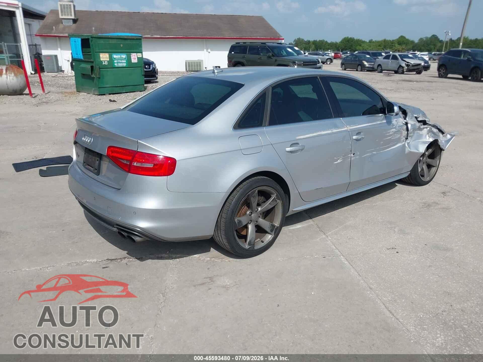 AUDI S4 2015 - WAUDGAFL4FA080701