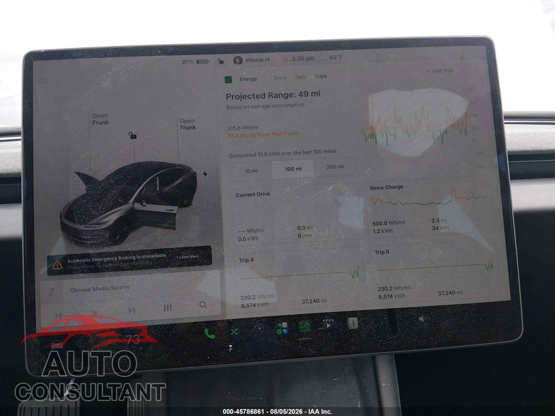TESLA MODEL 3 2024 - 5YJ3E1EB7RF848504