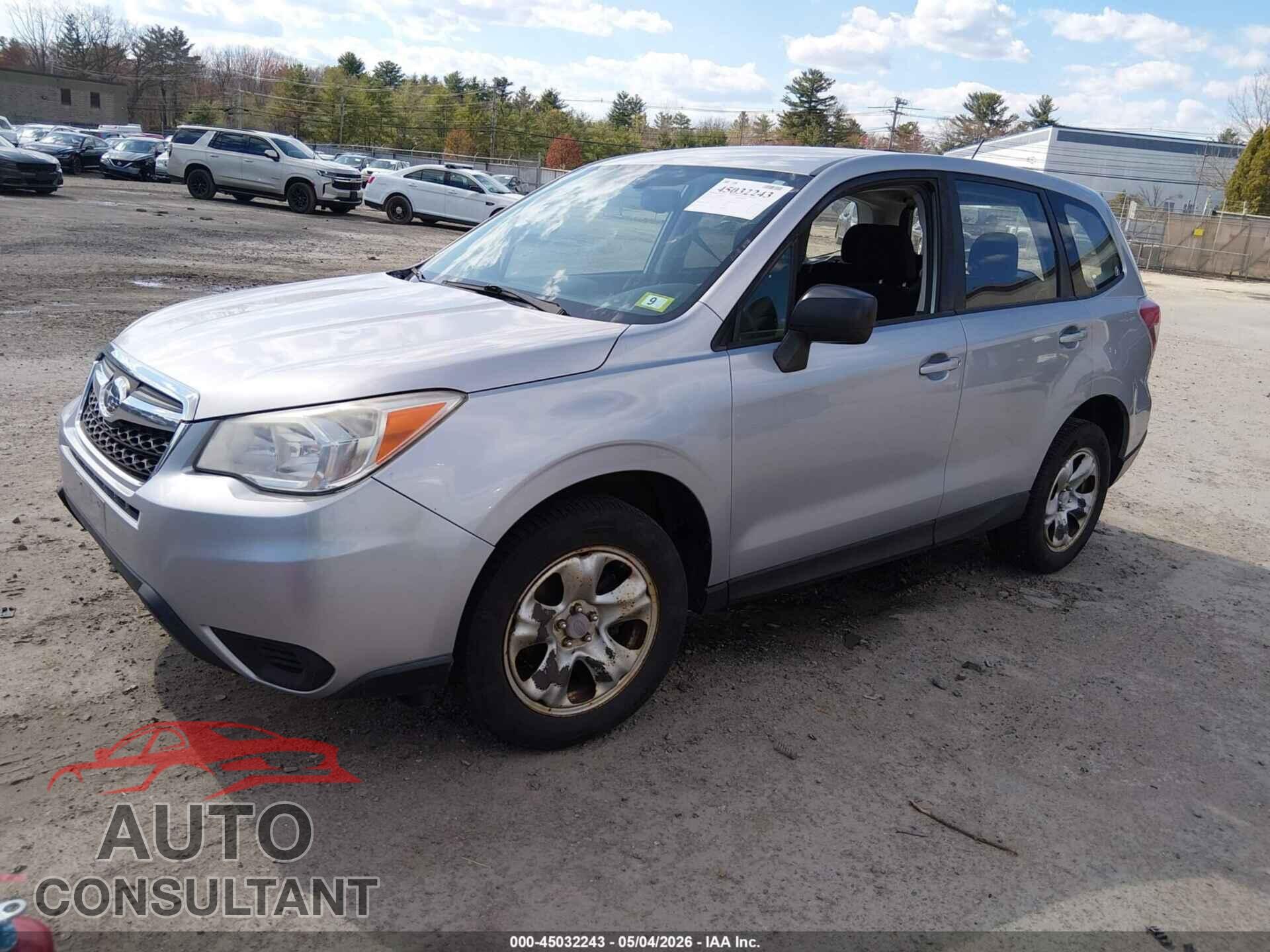 SUBARU FORESTER 2014 - JF2SJAAC0EH557618